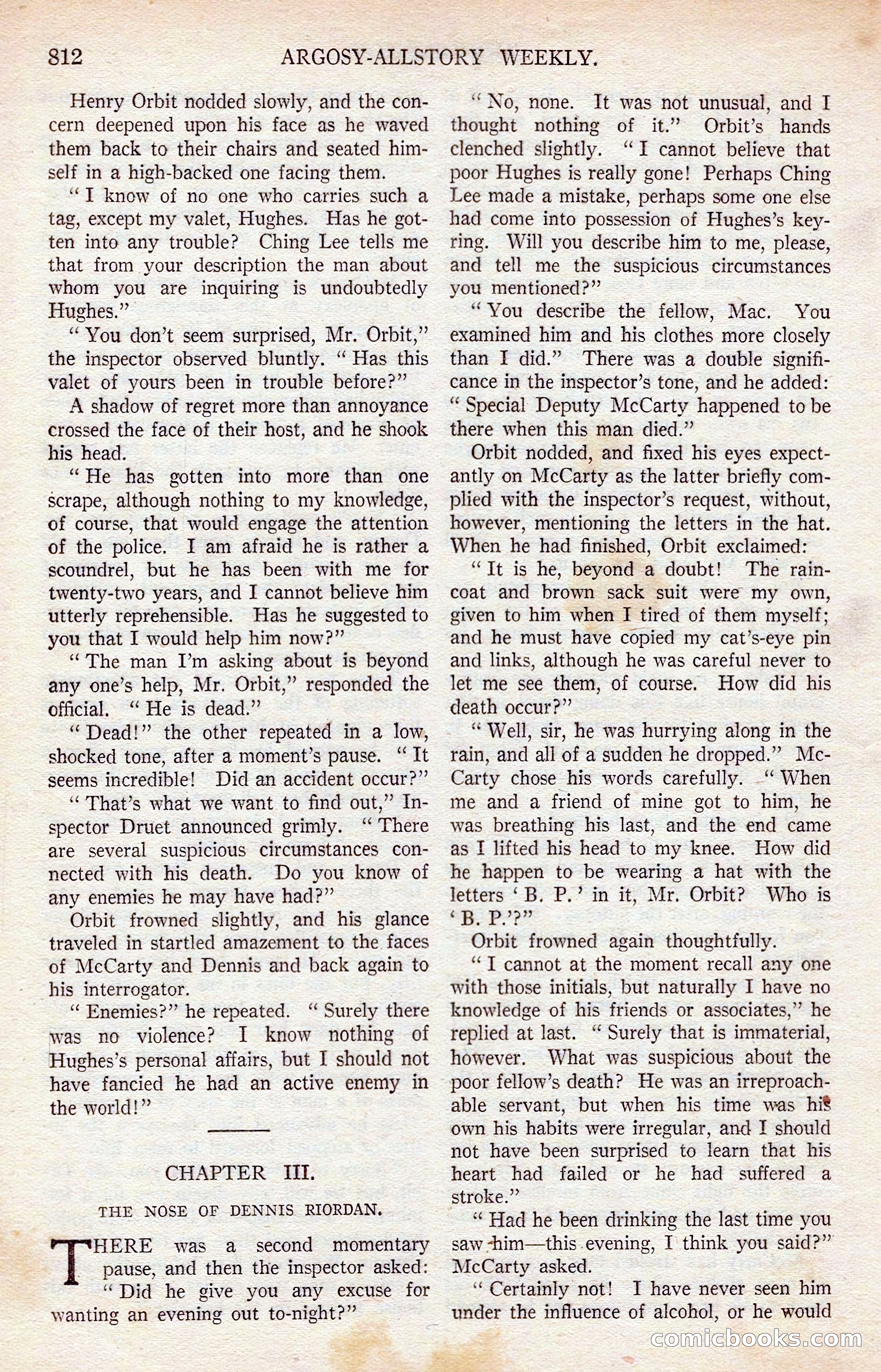 Argosy All-Story Weekly — page 22 of 176