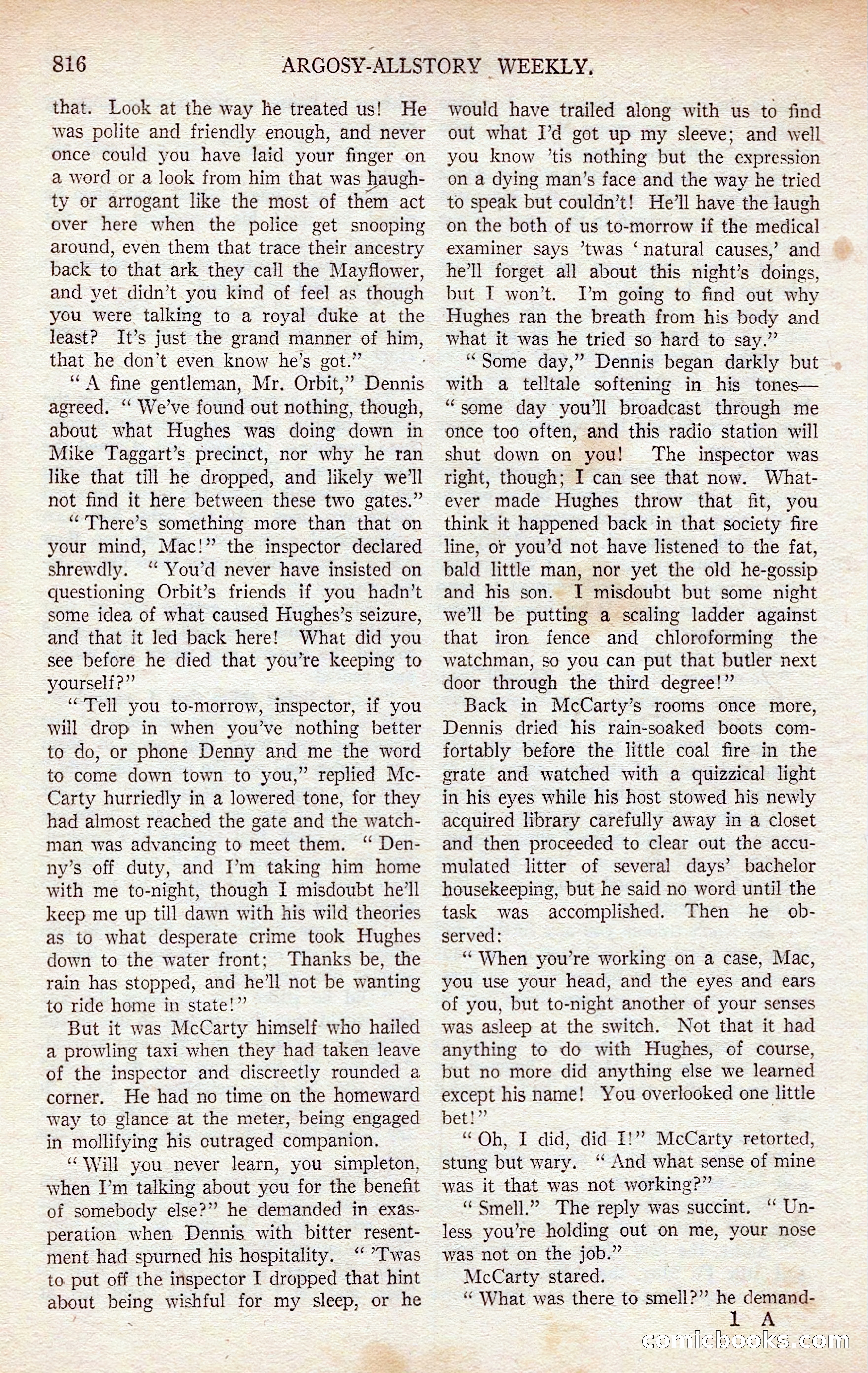 Argosy All-Story Weekly — page 26 of 176