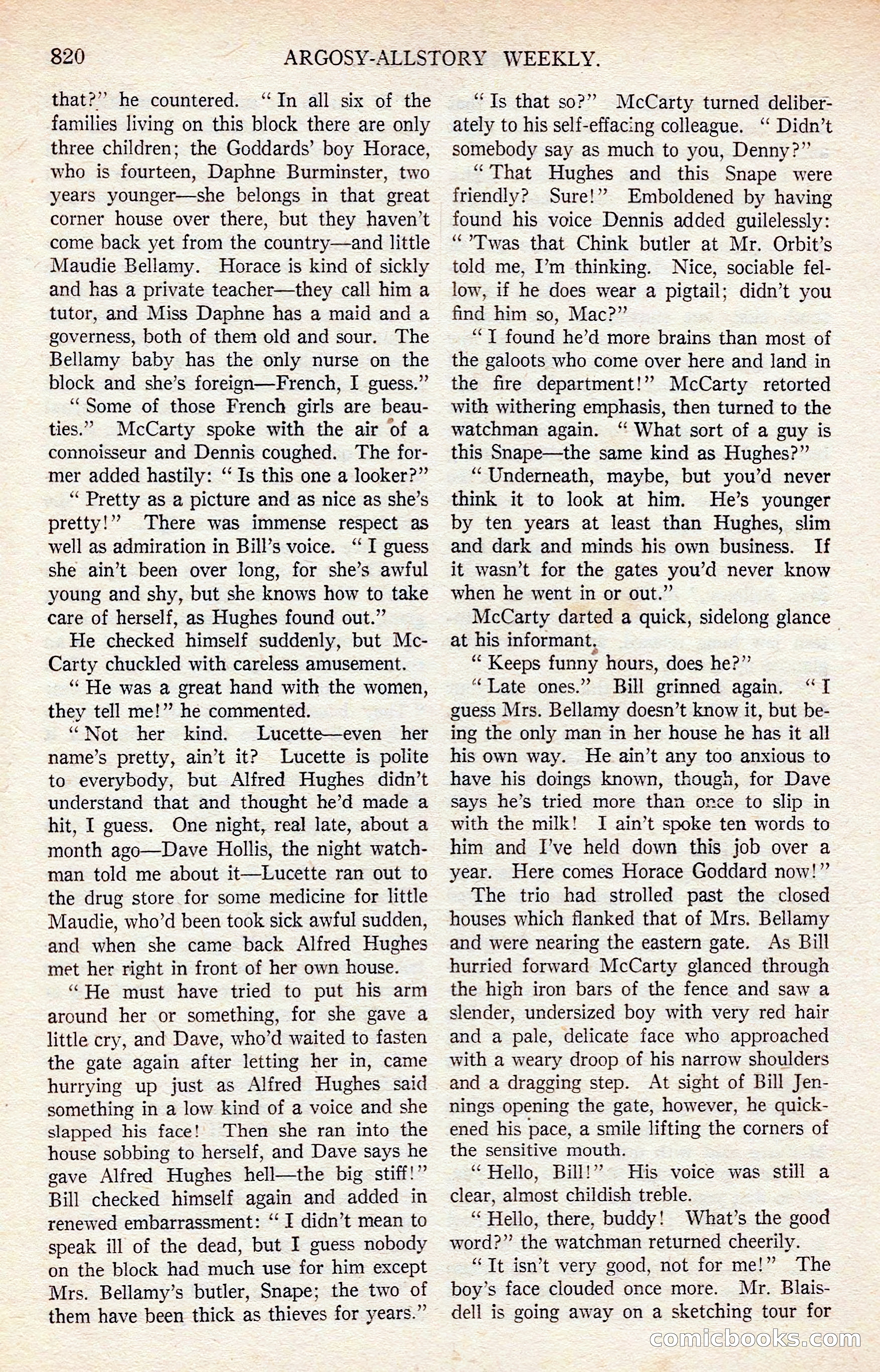 Argosy All-Story Weekly — page 30 of 176