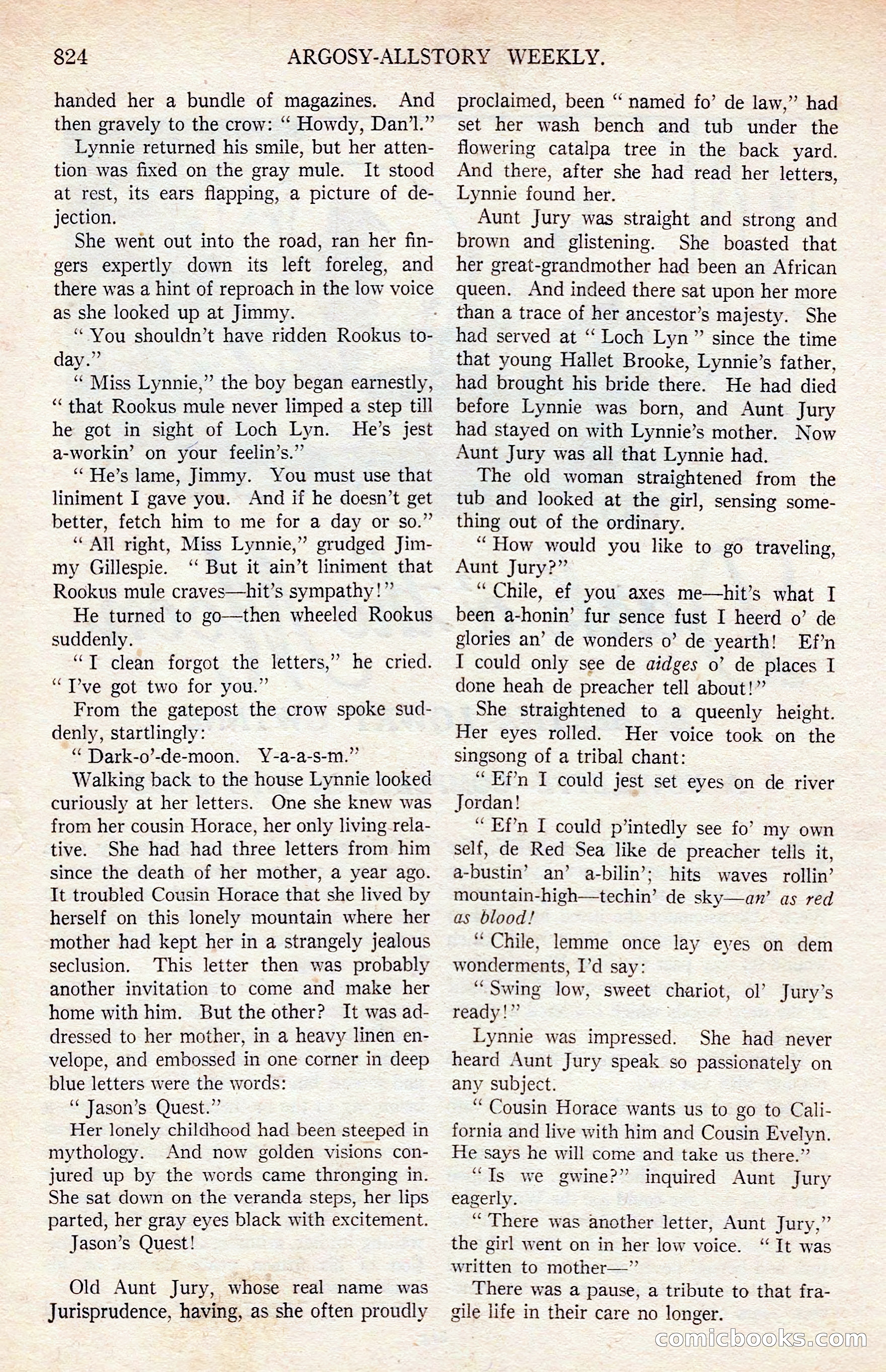 Argosy All-Story Weekly — page 34 of 176