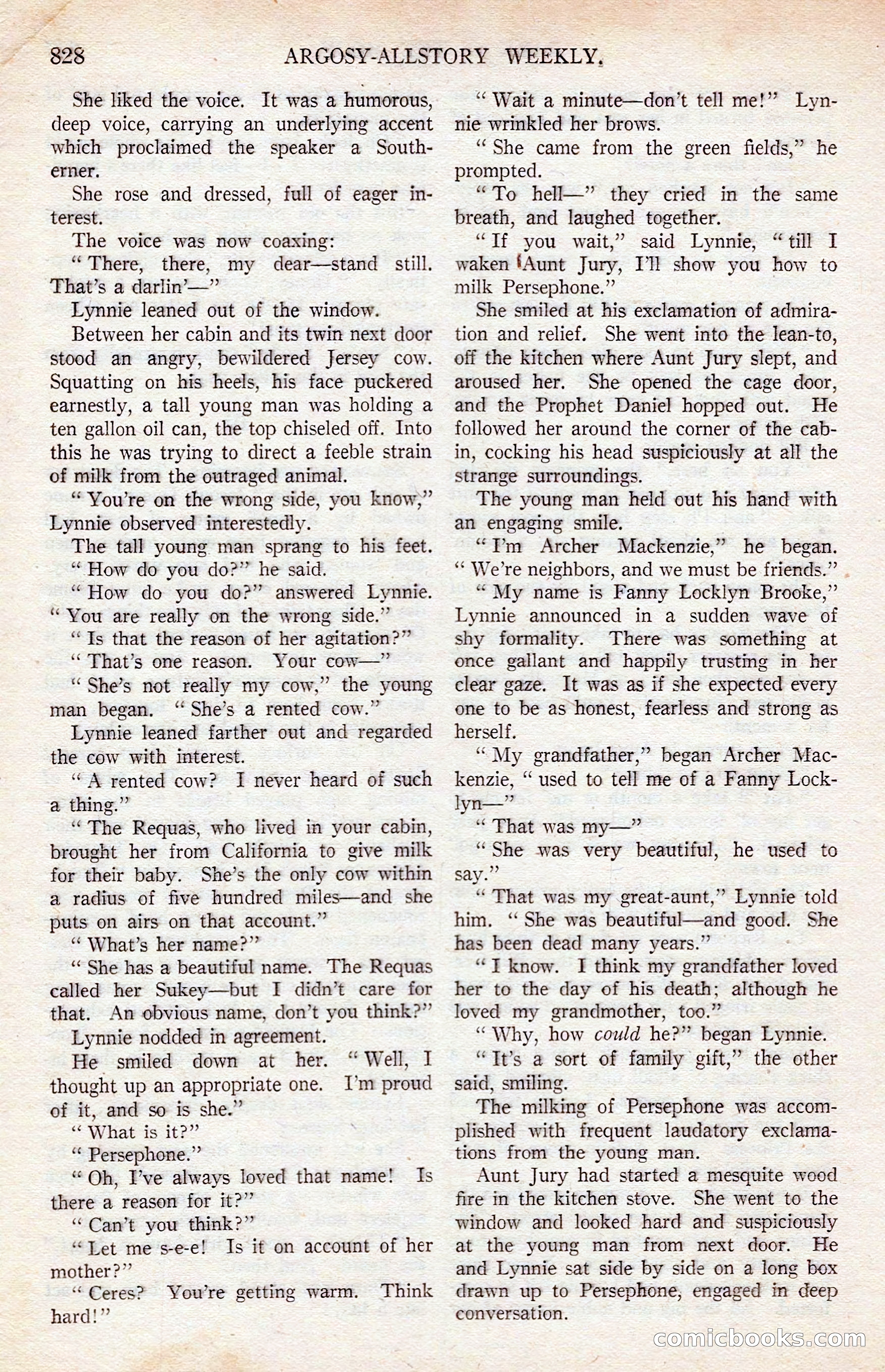 Argosy All-Story Weekly — page 38 of 176