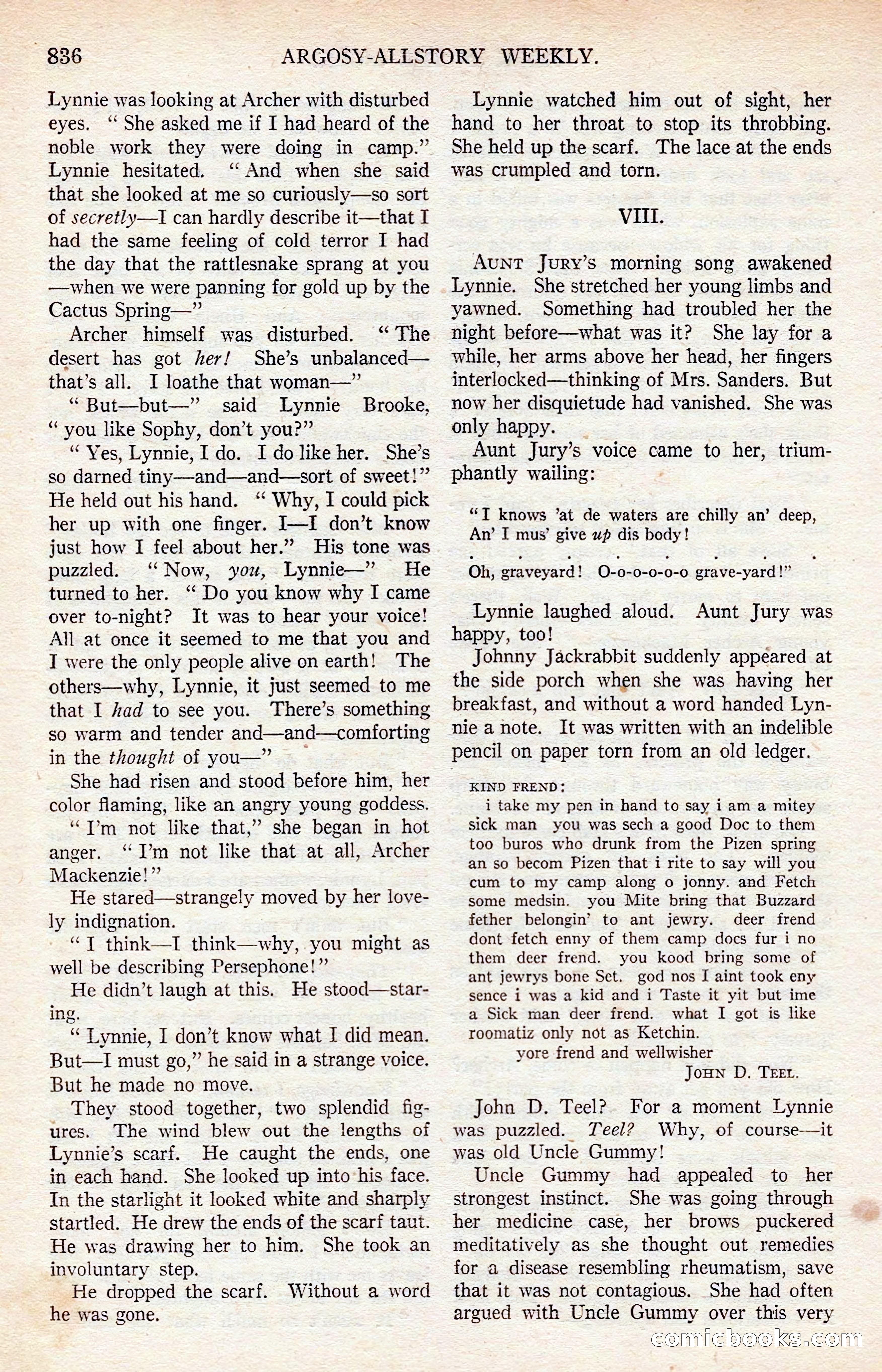 Argosy All-Story Weekly — page 46 of 176