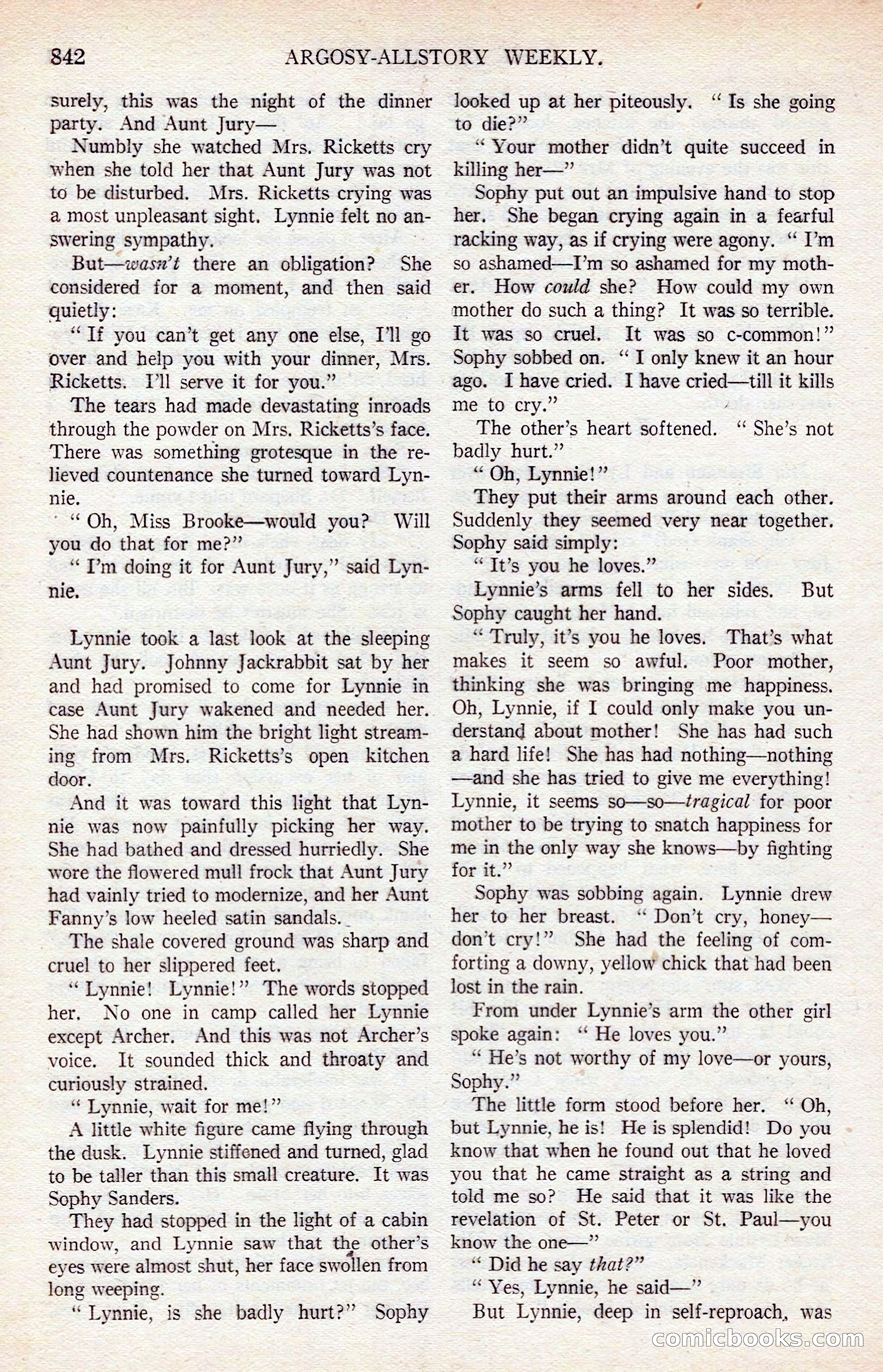 Argosy All-Story Weekly — page 52 of 176