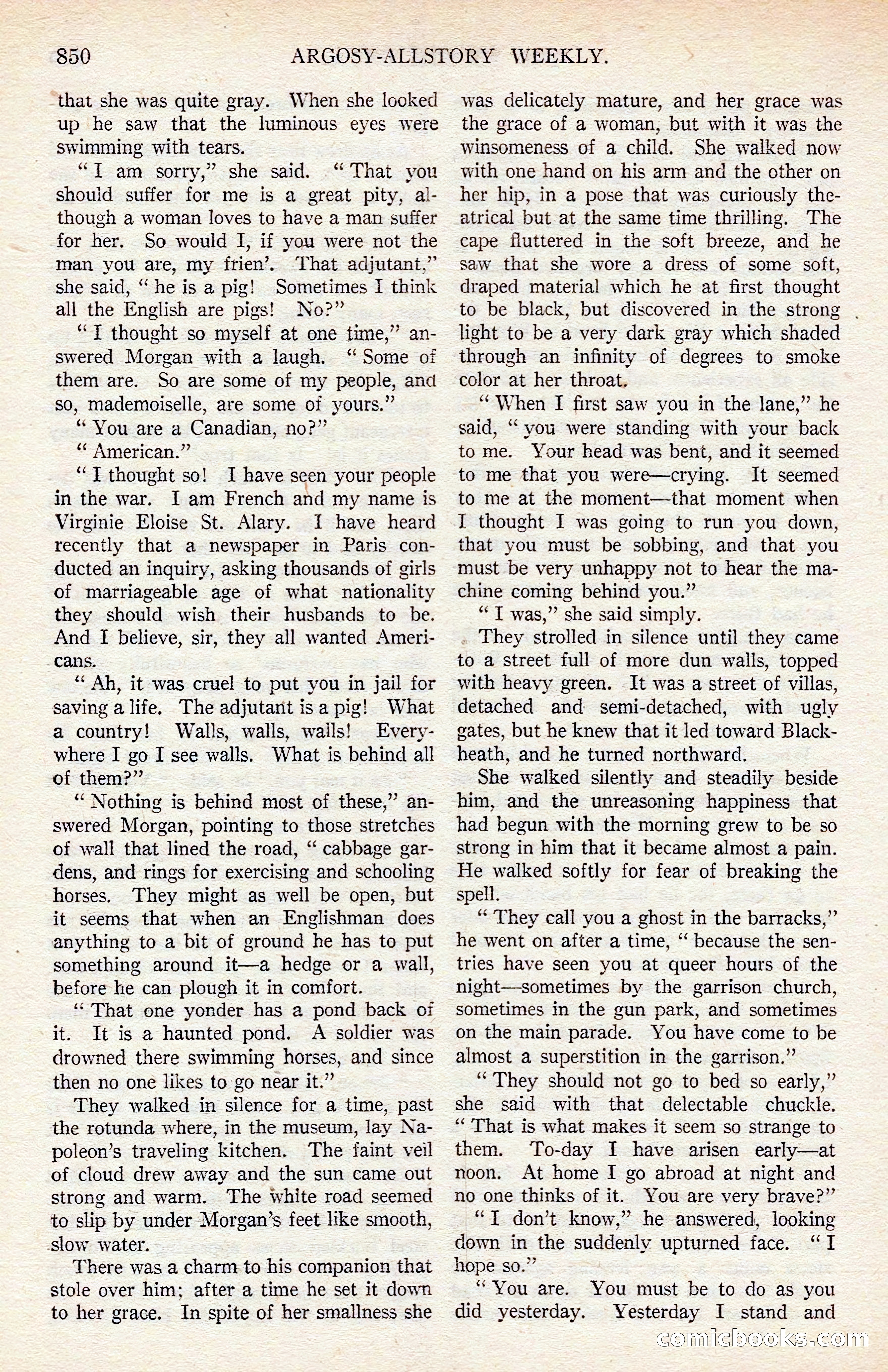Argosy All-Story Weekly — page 60 of 176