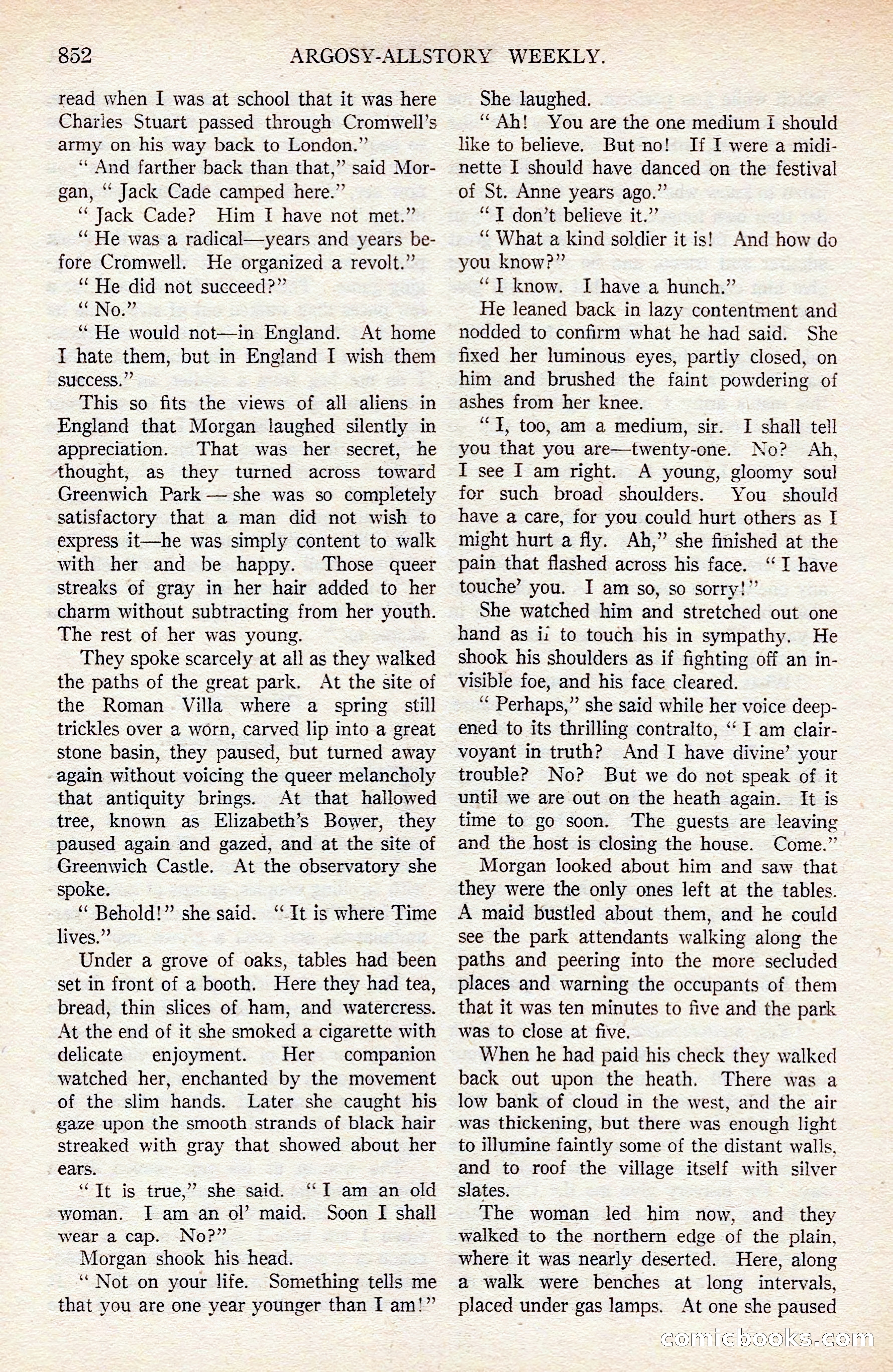 Argosy All-Story Weekly — page 62 of 176