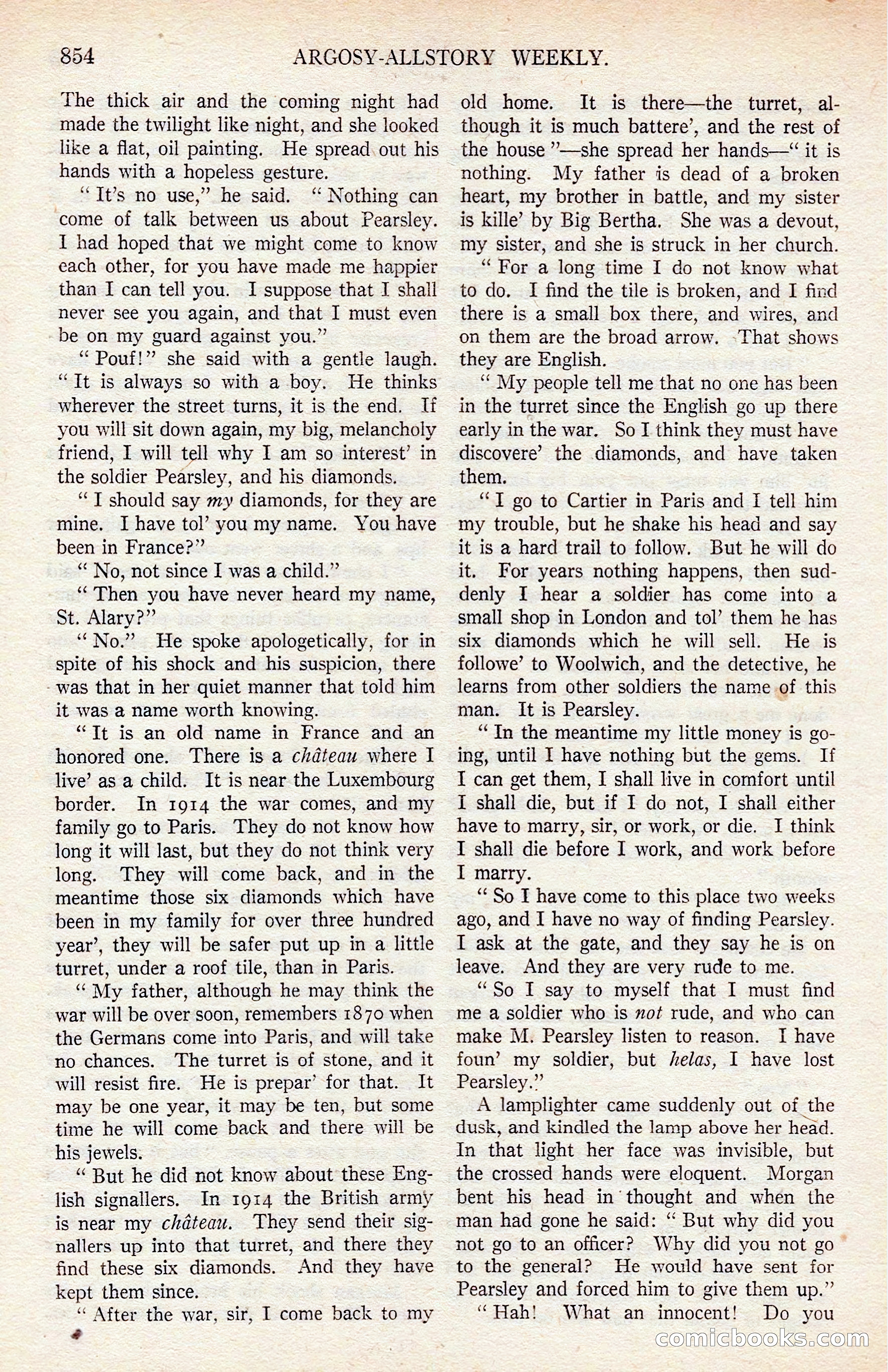 Argosy All-Story Weekly — page 64 of 176
