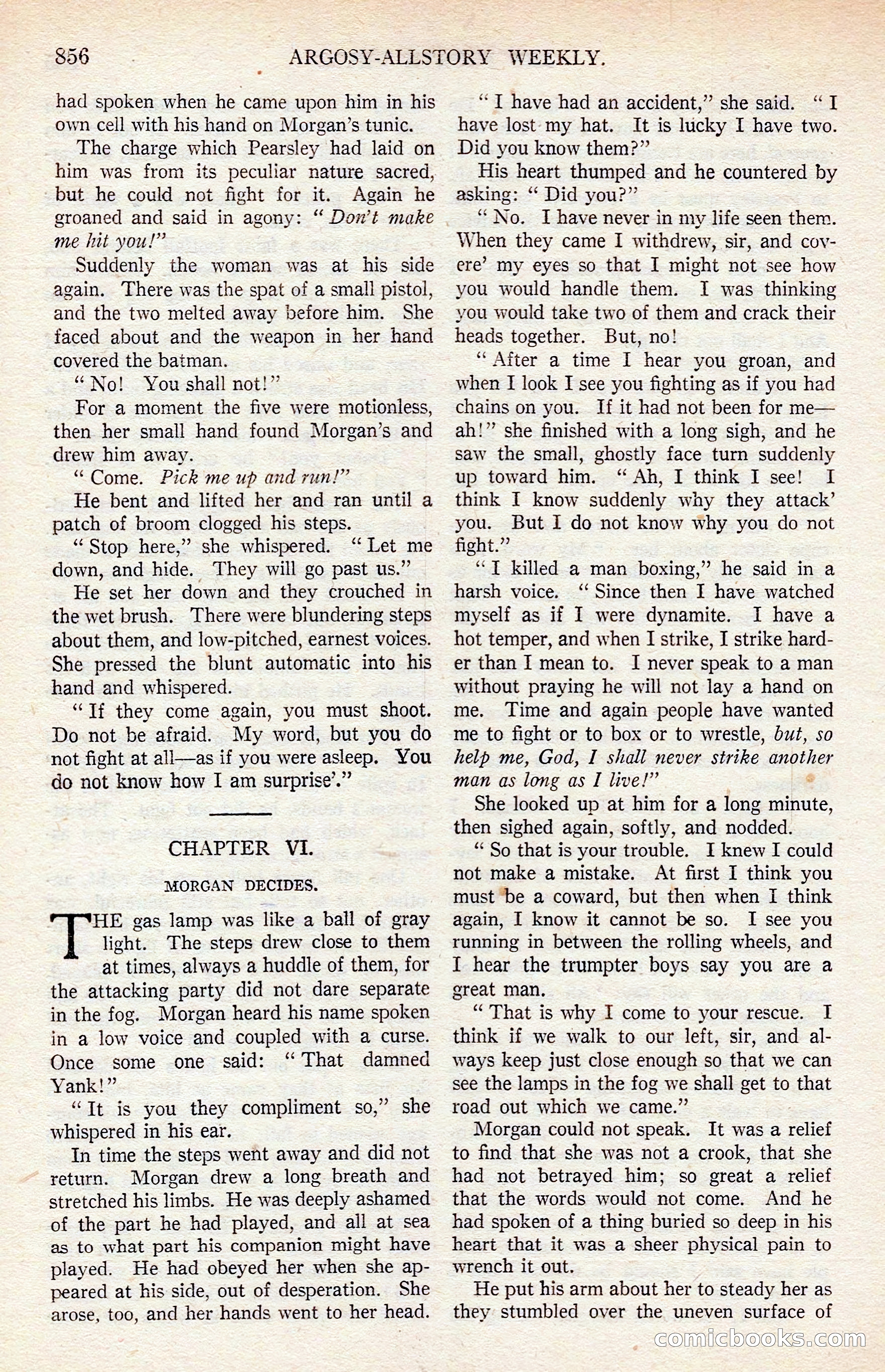 Argosy All-Story Weekly — page 66 of 176