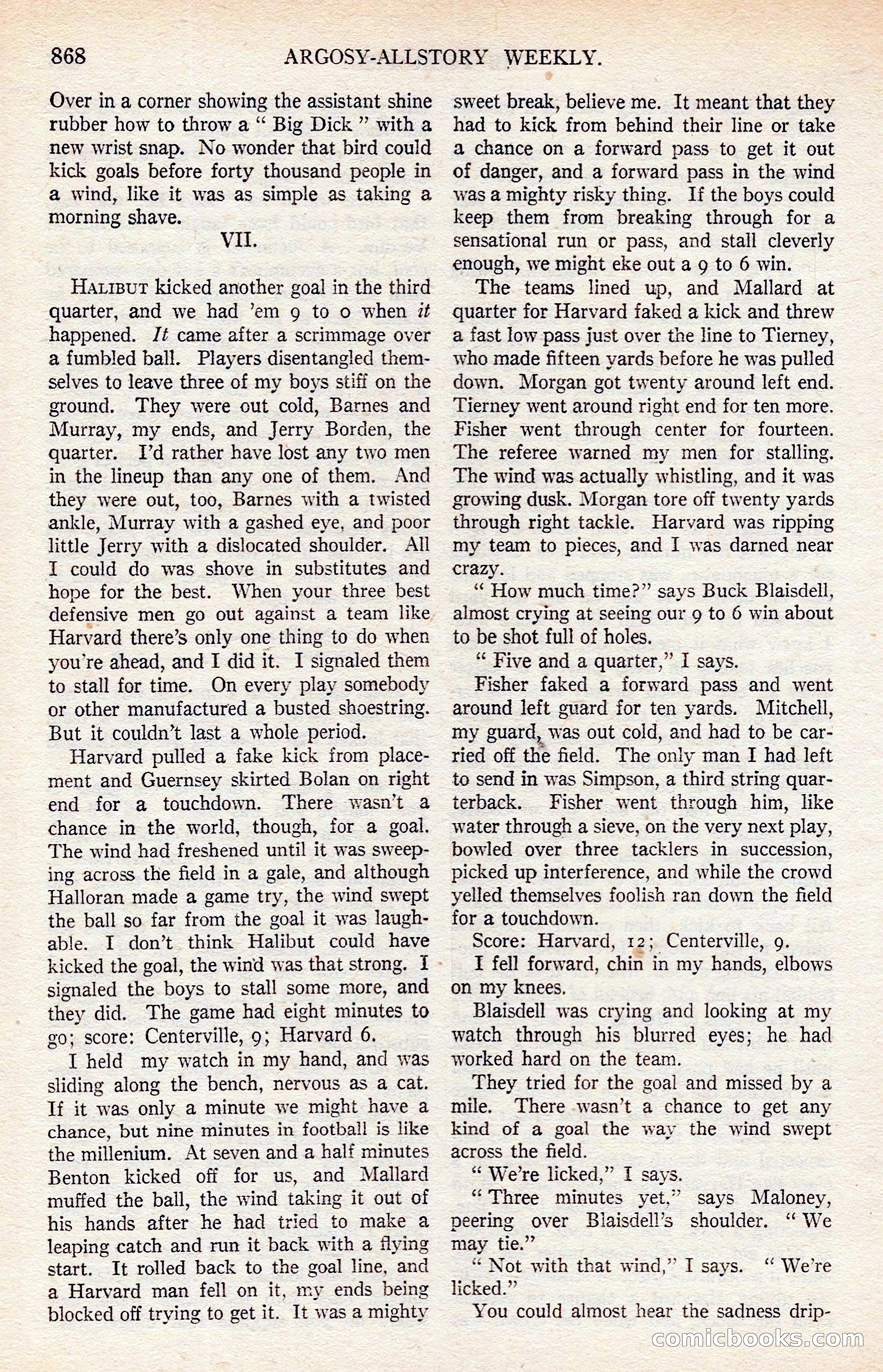Argosy All-Story Weekly — page 78 of 176