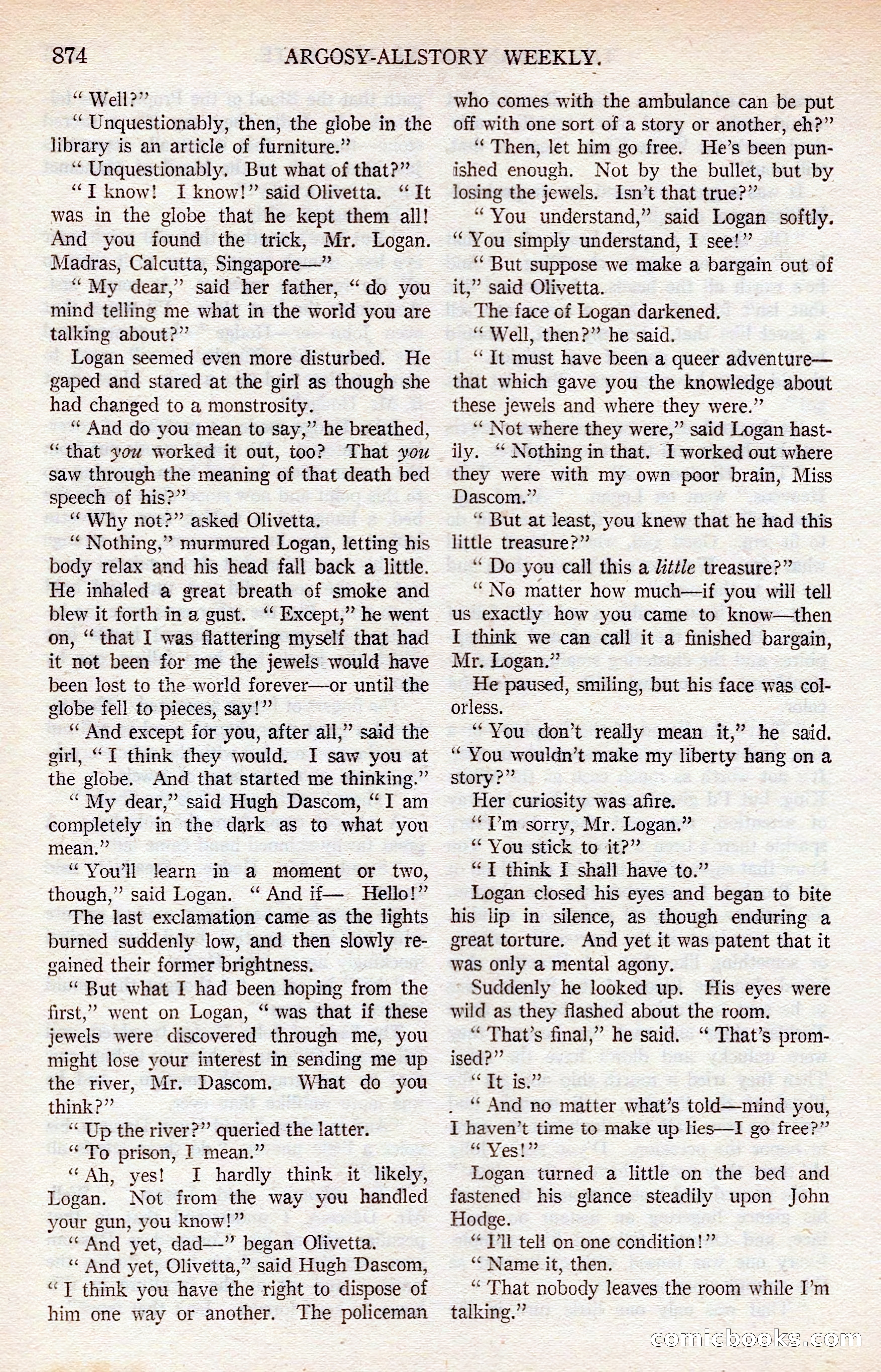Argosy All-Story Weekly — page 84 of 176