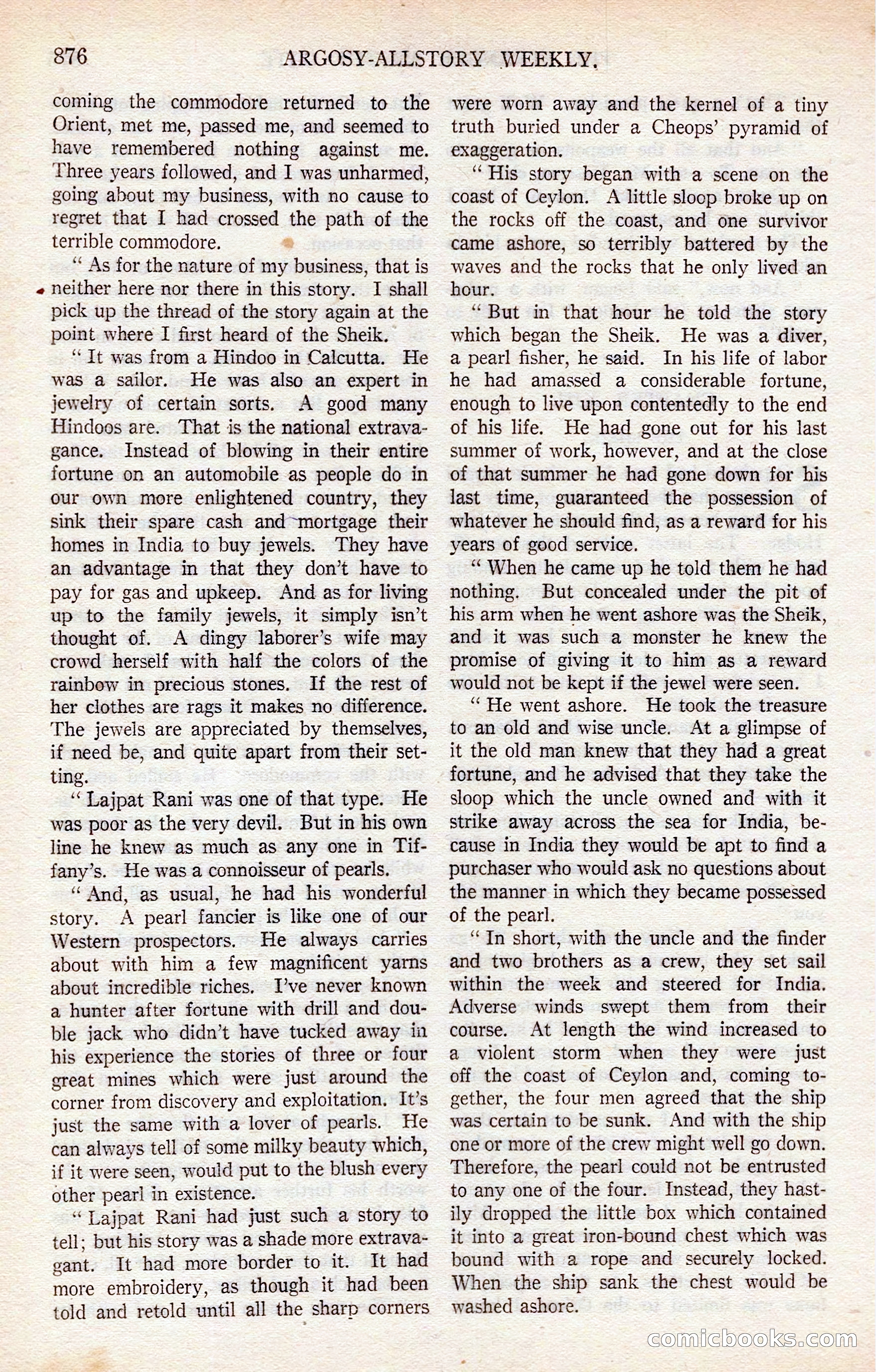 Argosy All-Story Weekly — page 86 of 176