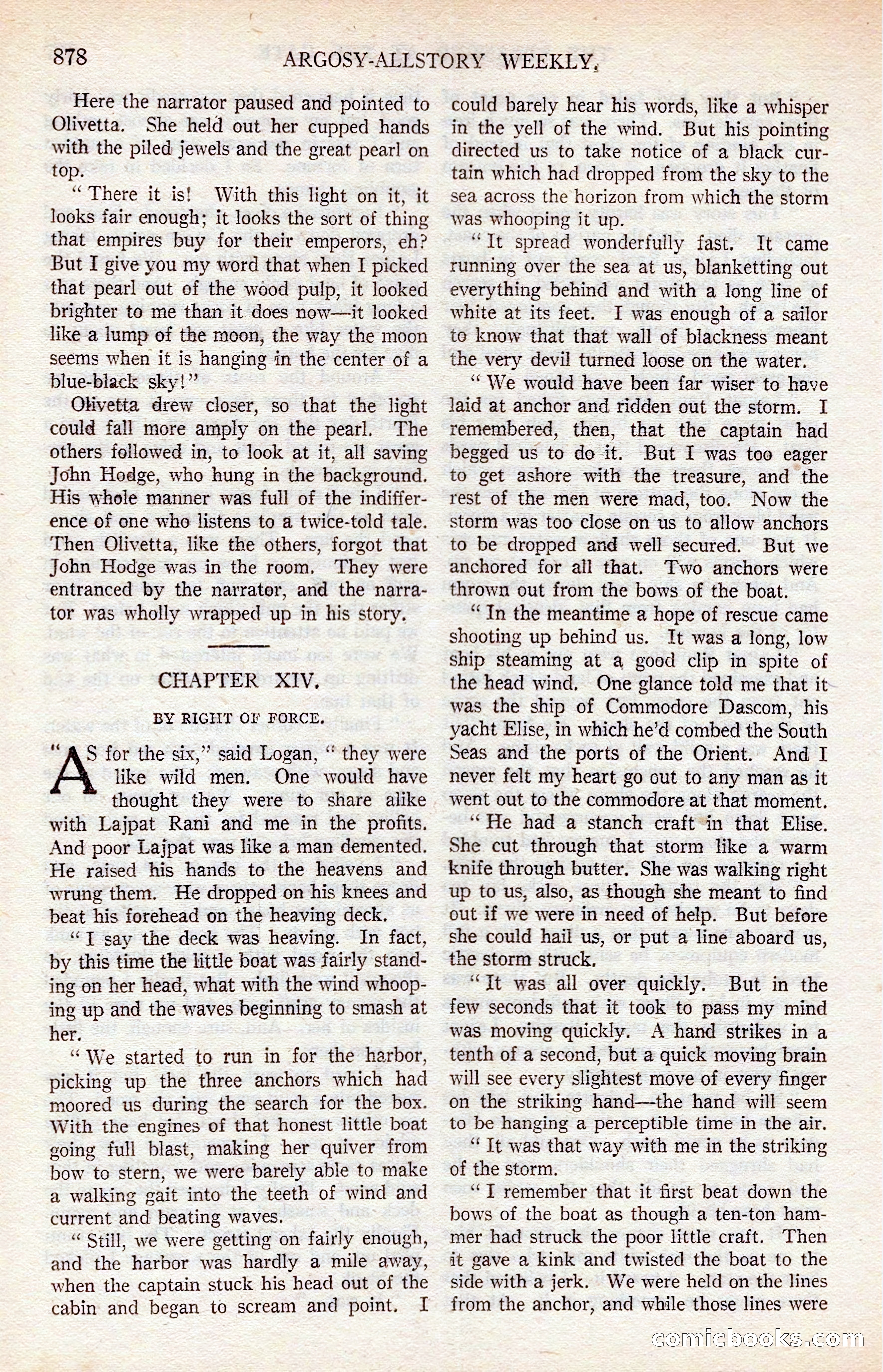 Argosy All-Story Weekly — page 88 of 176