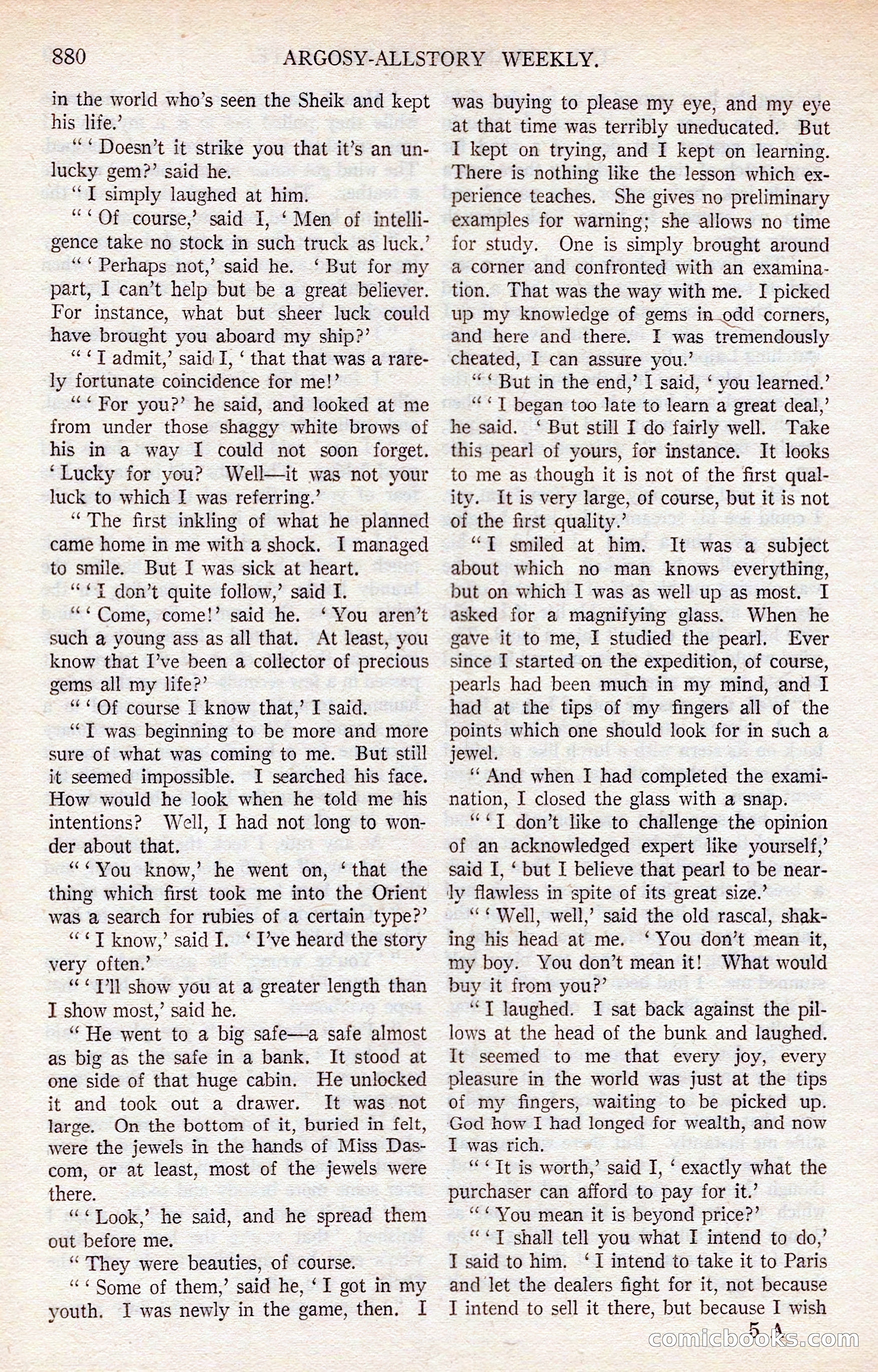 Argosy All-Story Weekly — page 90 of 176
