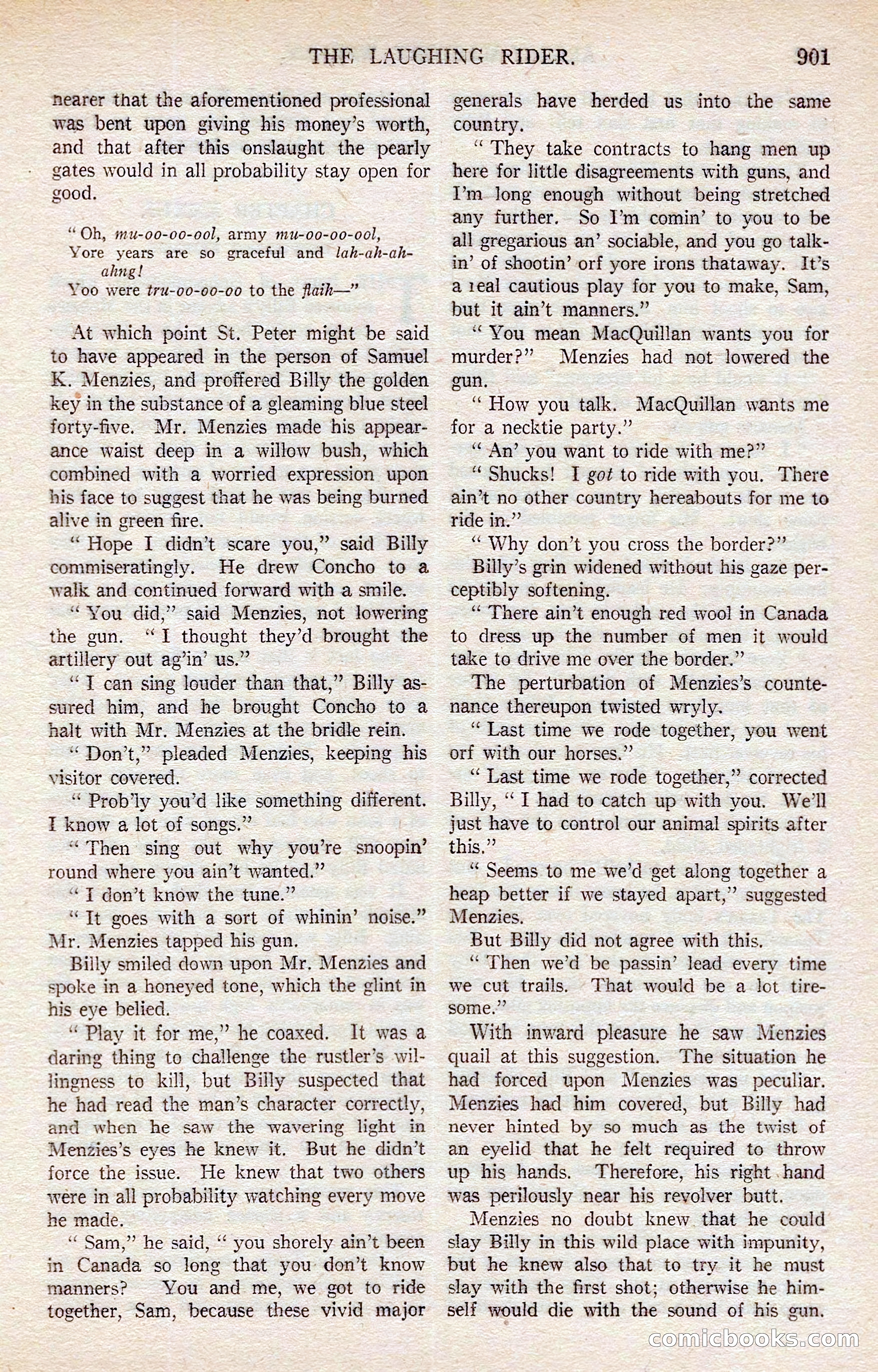 Argosy All-Story Weekly — page 111 of 176