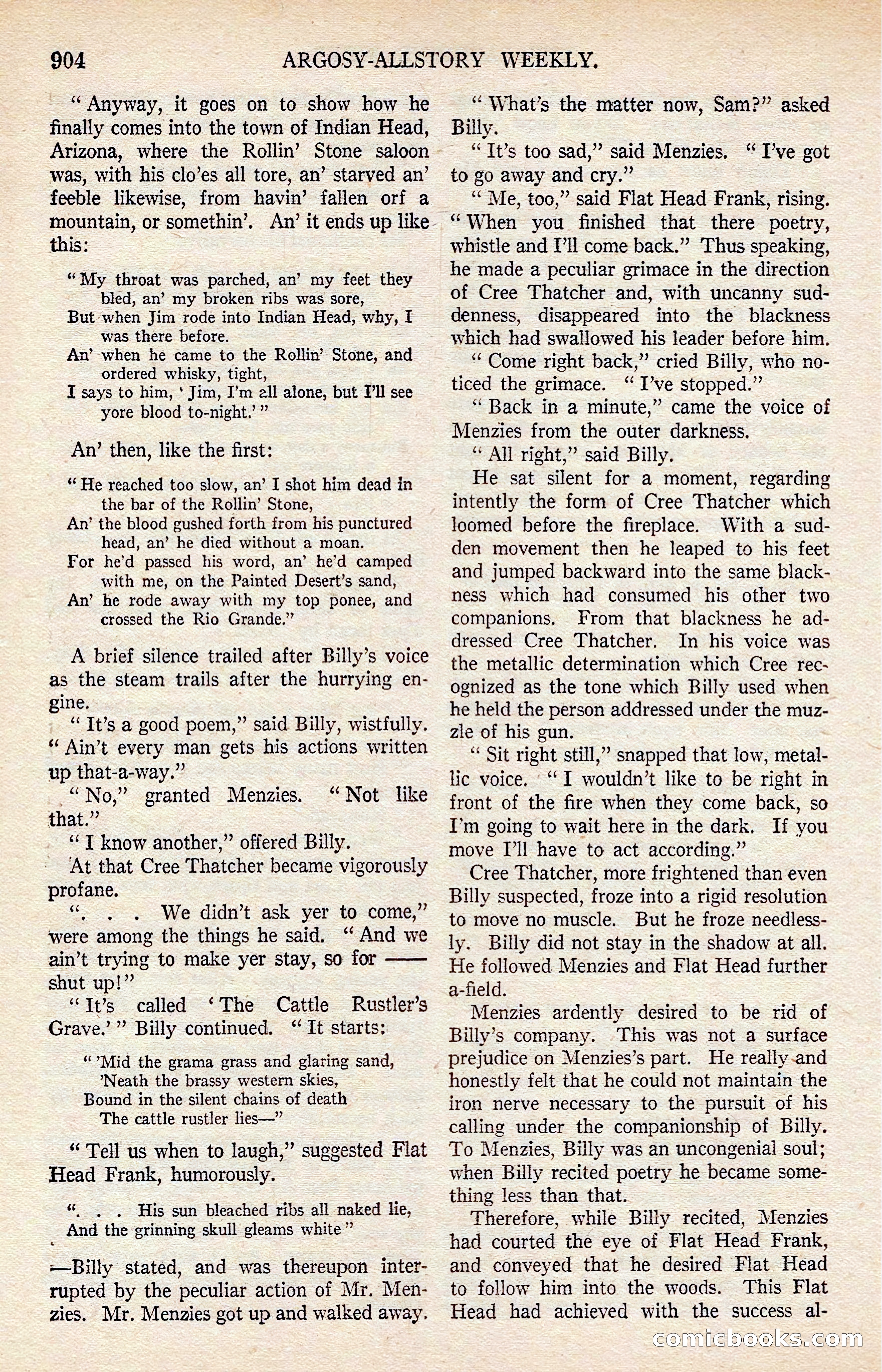 Argosy All-Story Weekly — page 114 of 176
