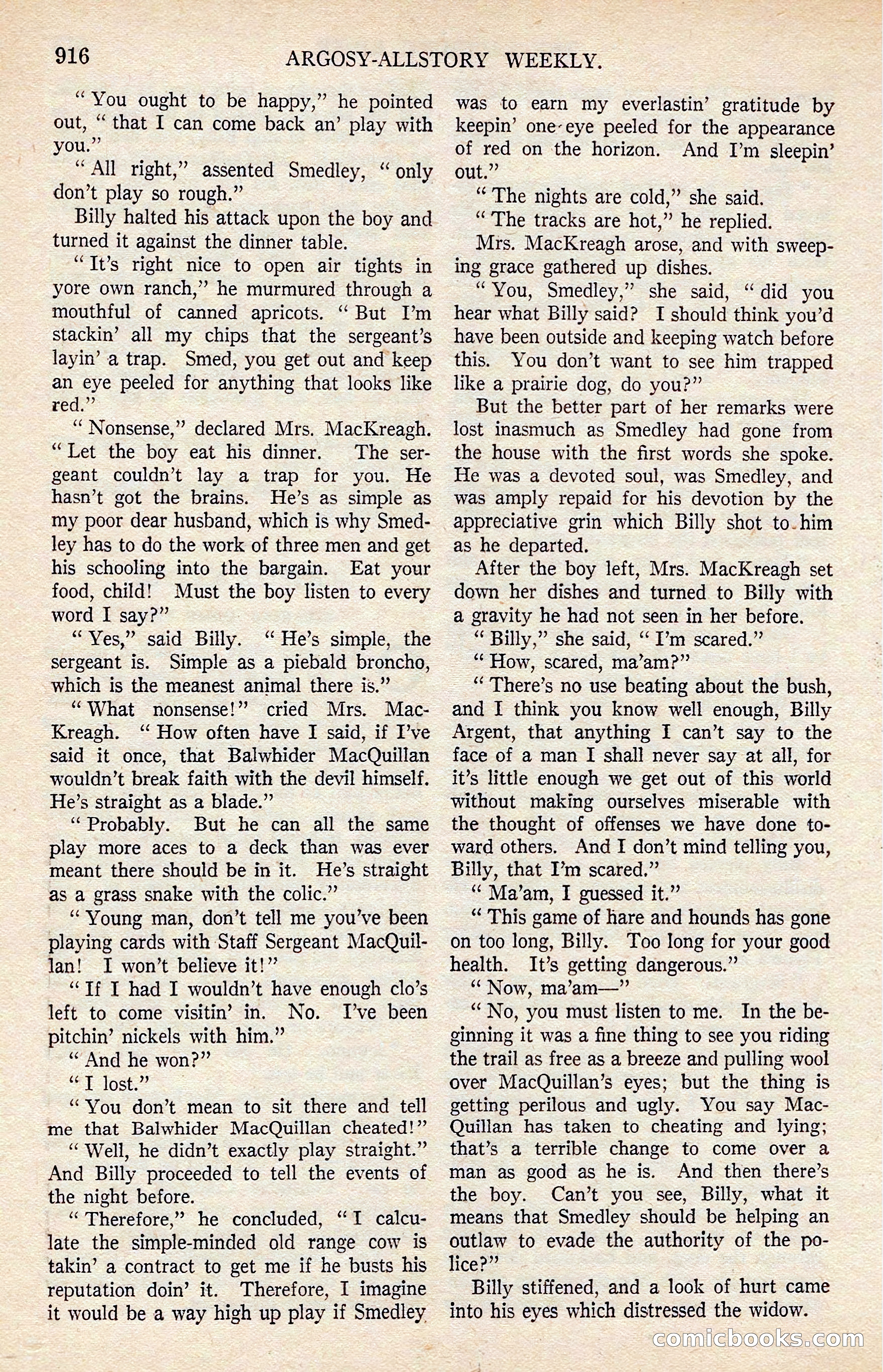 Argosy All-Story Weekly — page 126 of 176