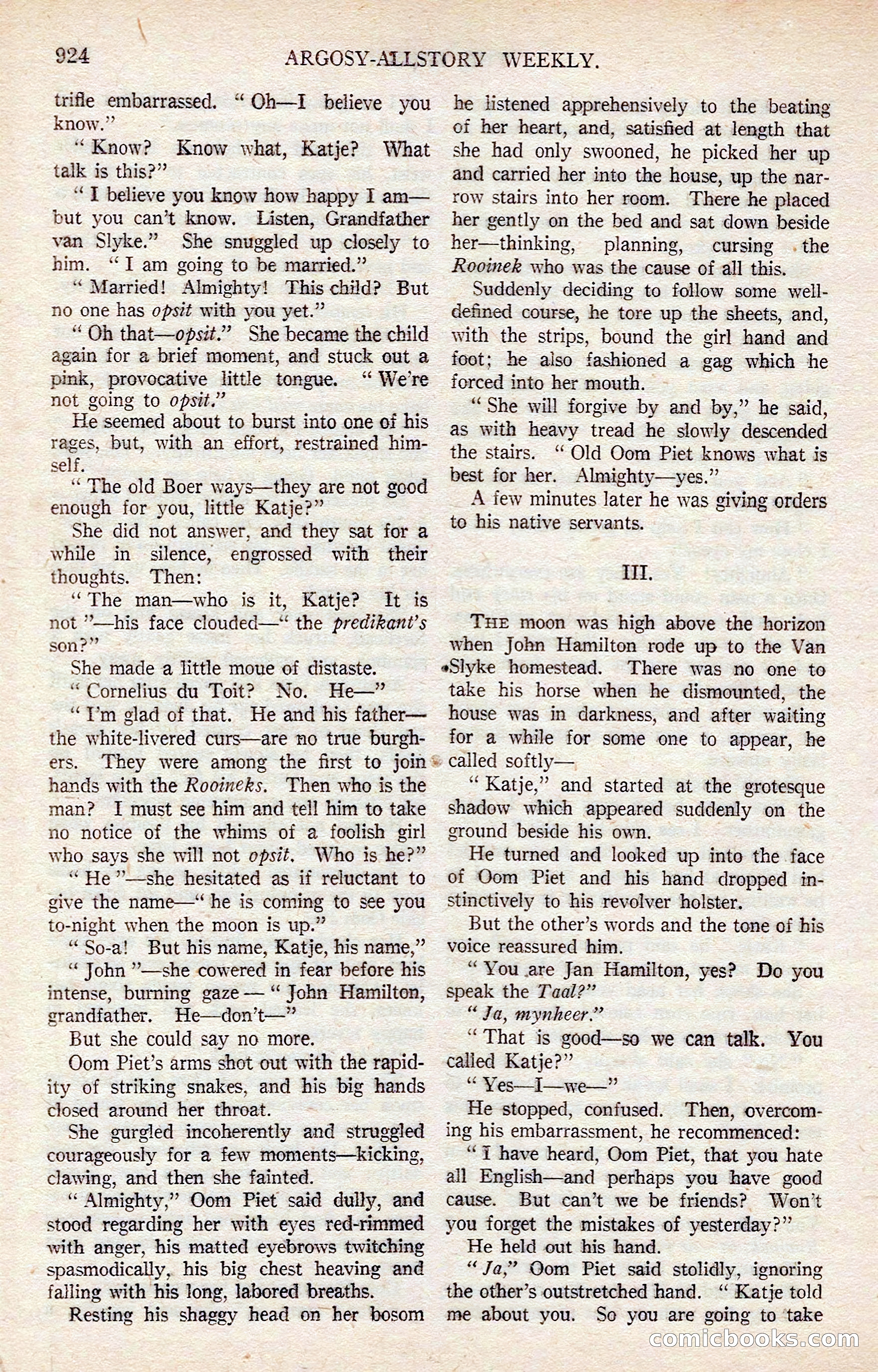 Argosy All-Story Weekly — page 134 of 176