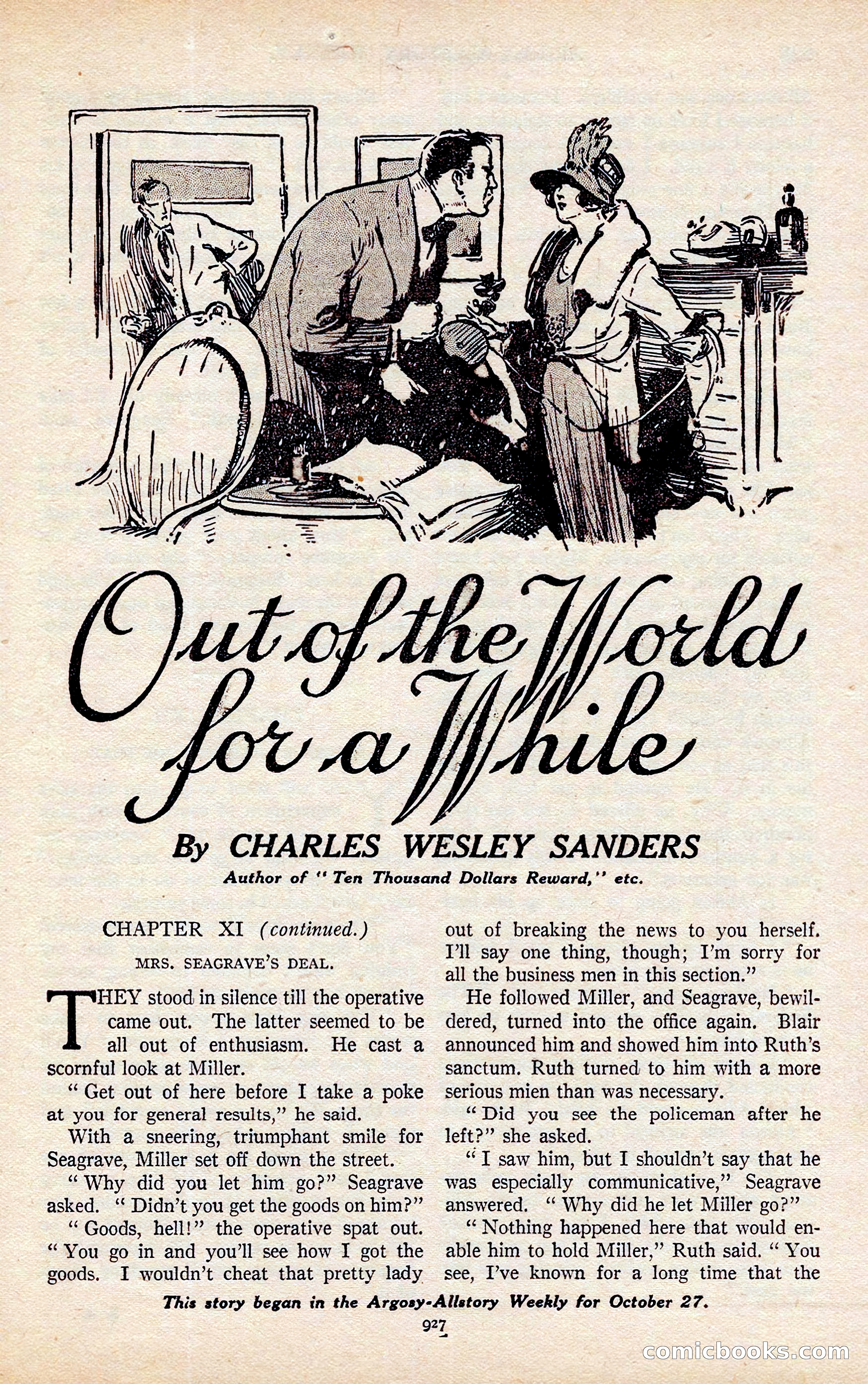 Argosy All-Story Weekly — page 137 of 176