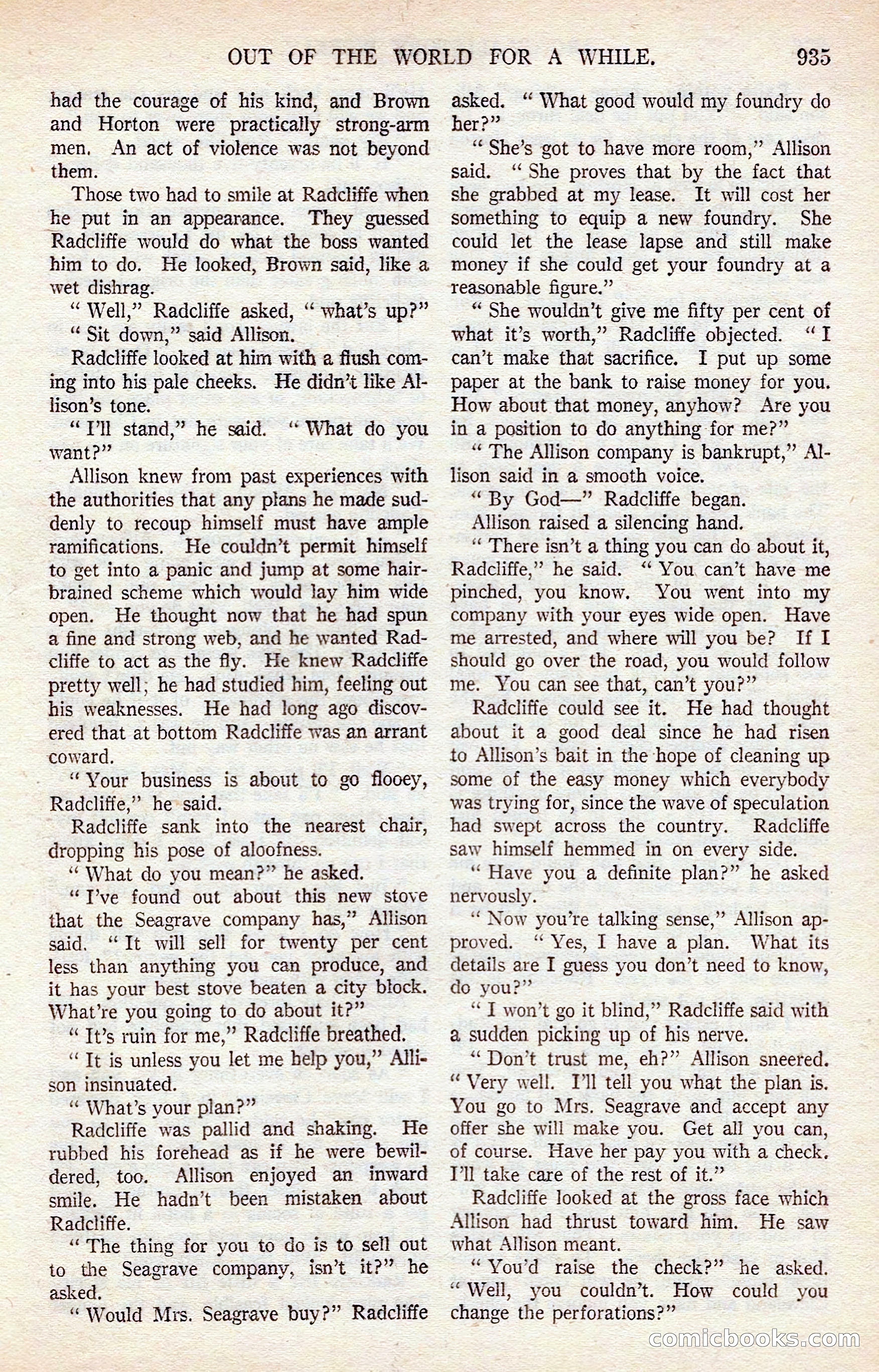 Argosy All-Story Weekly — page 145 of 176