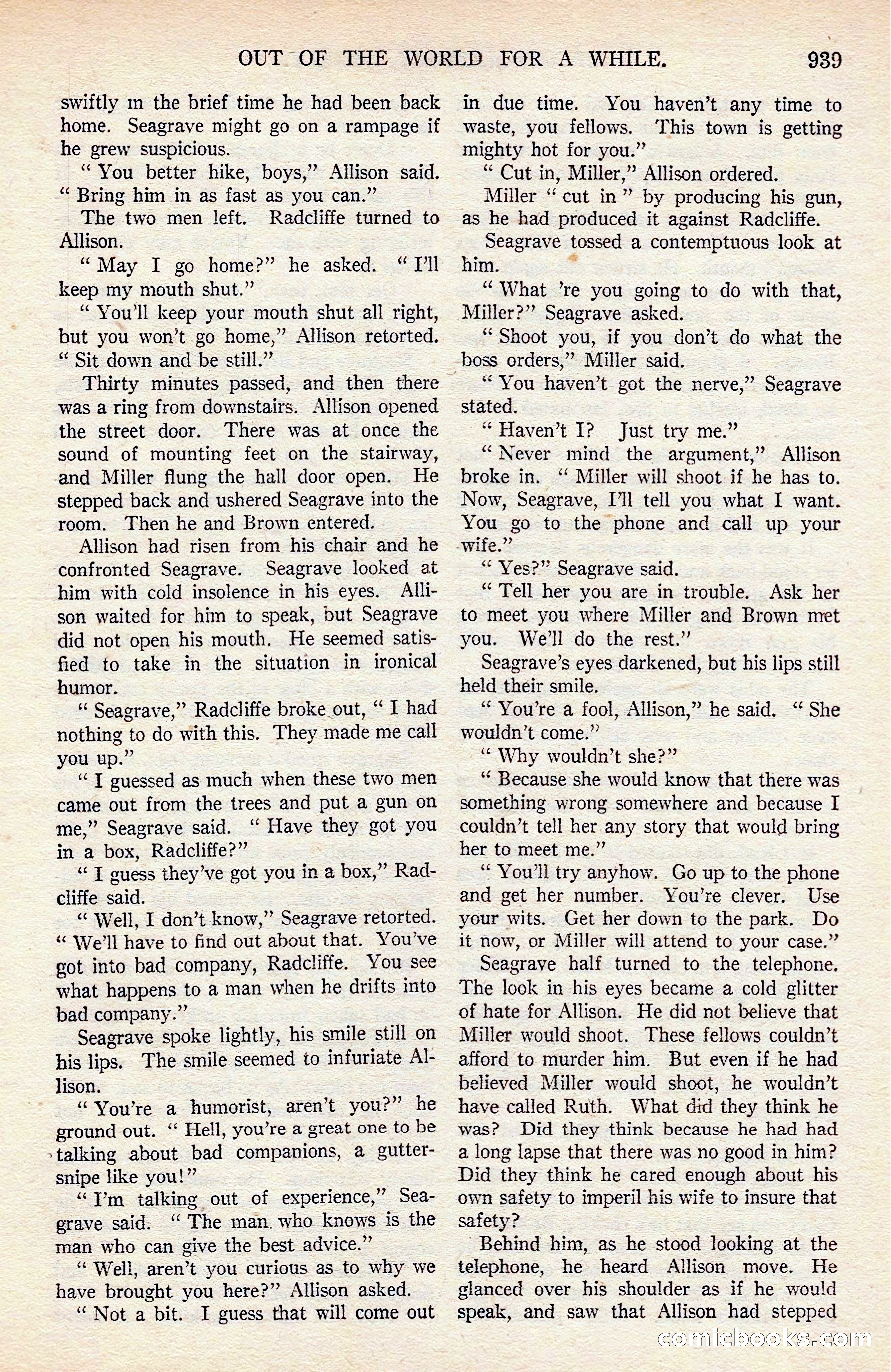 Argosy All-Story Weekly — page 149 of 176