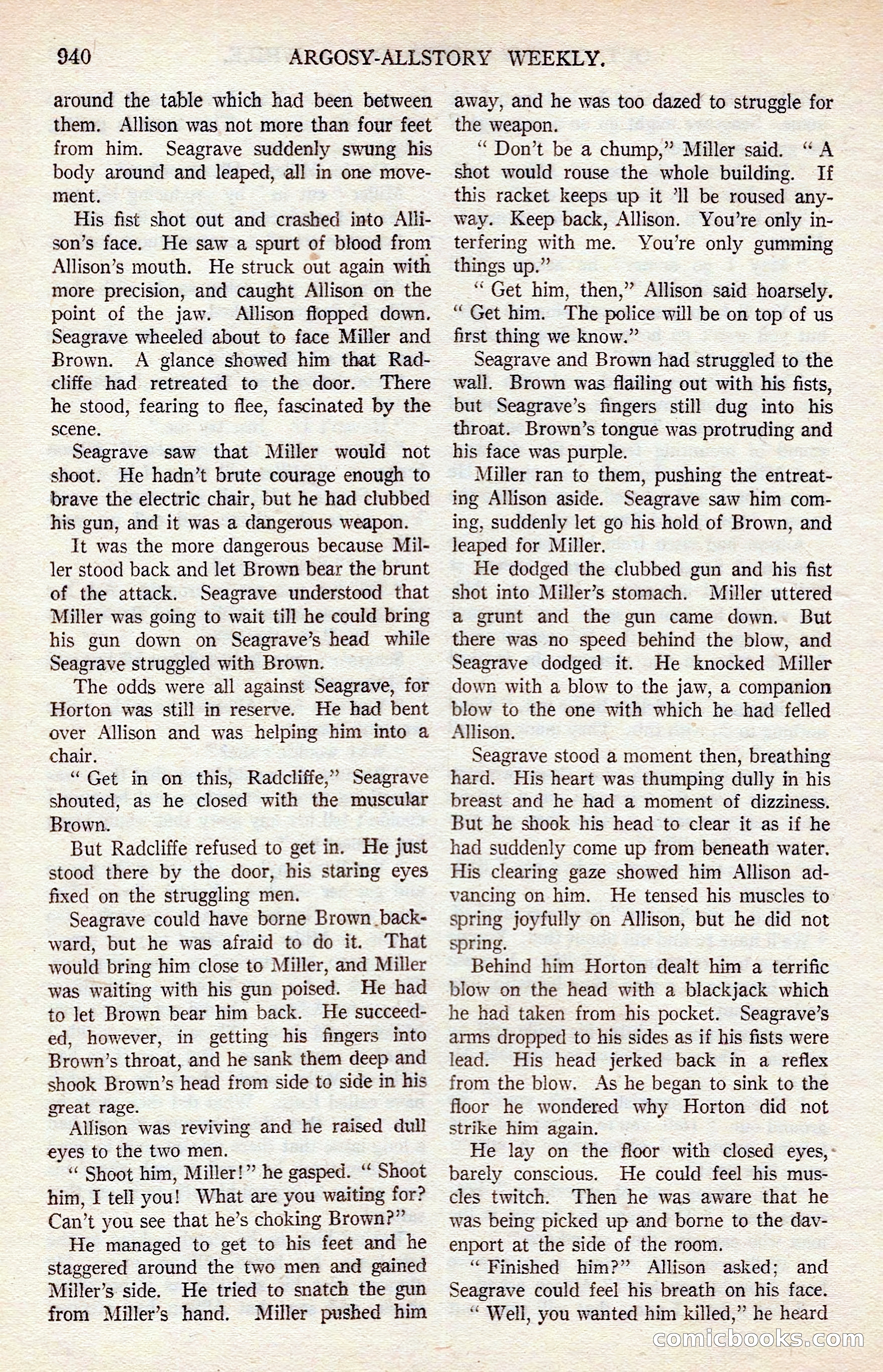 Argosy All-Story Weekly — page 150 of 176