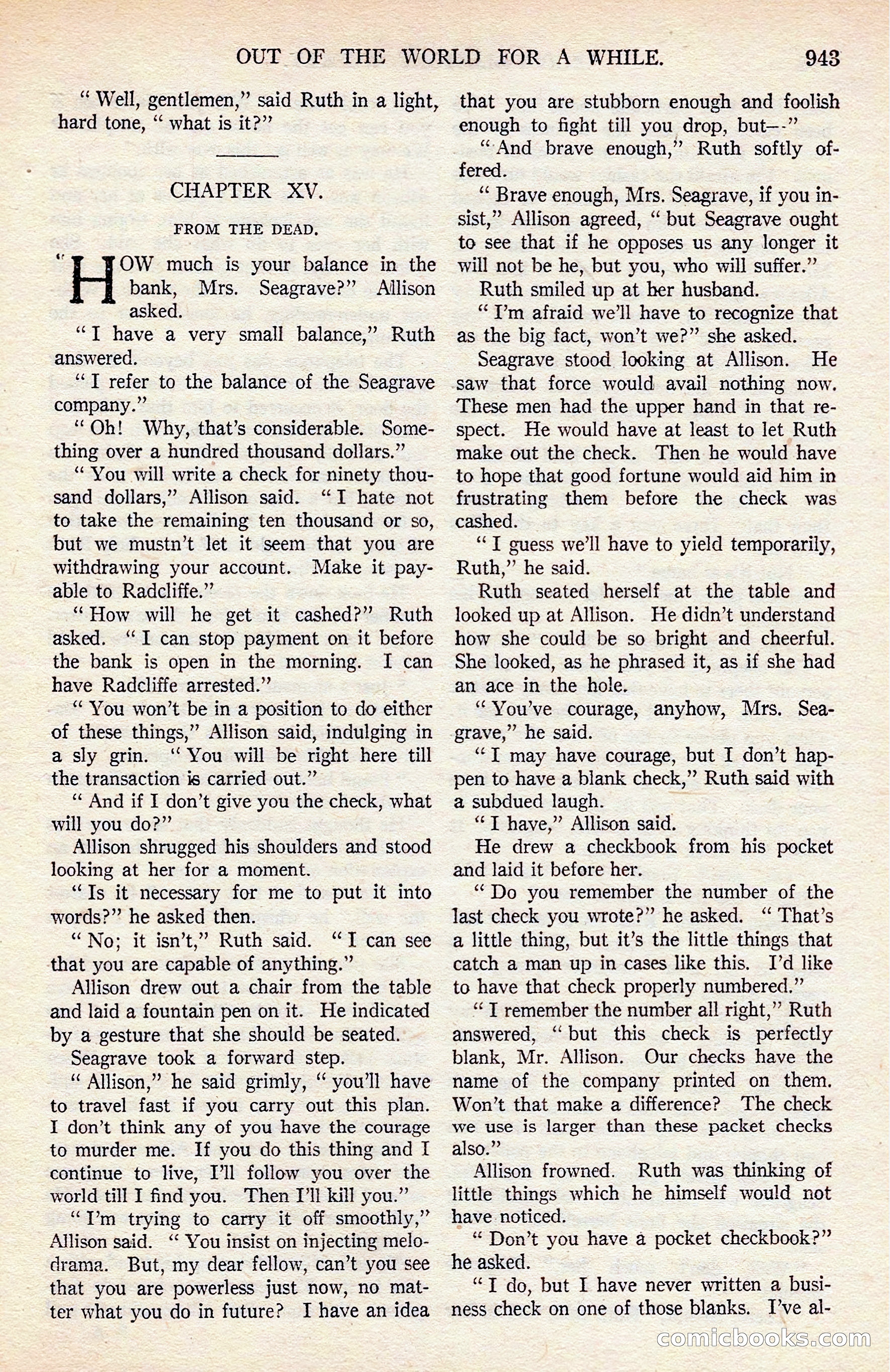 Argosy All-Story Weekly — page 153 of 176