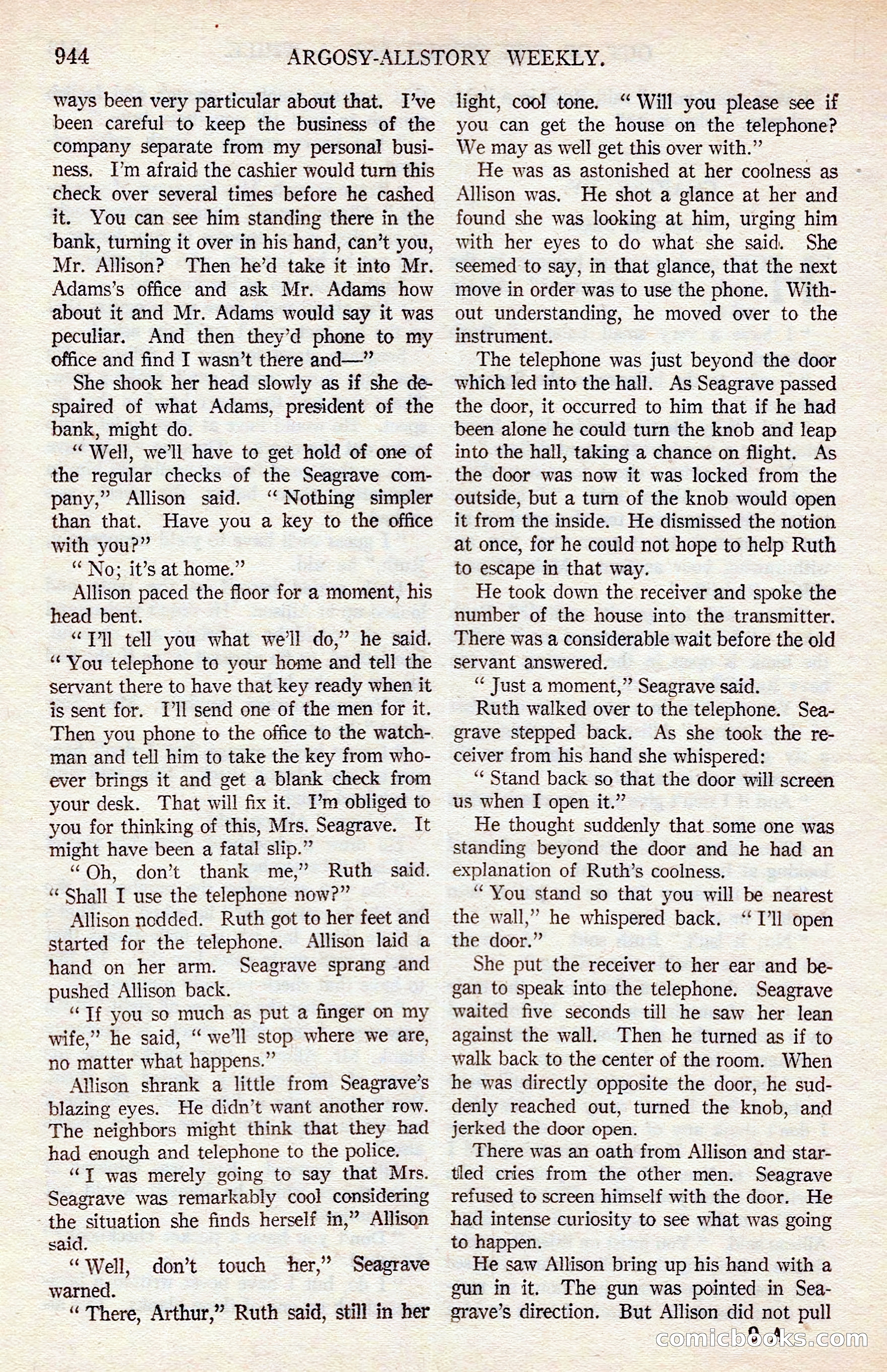 Argosy All-Story Weekly — page 154 of 176