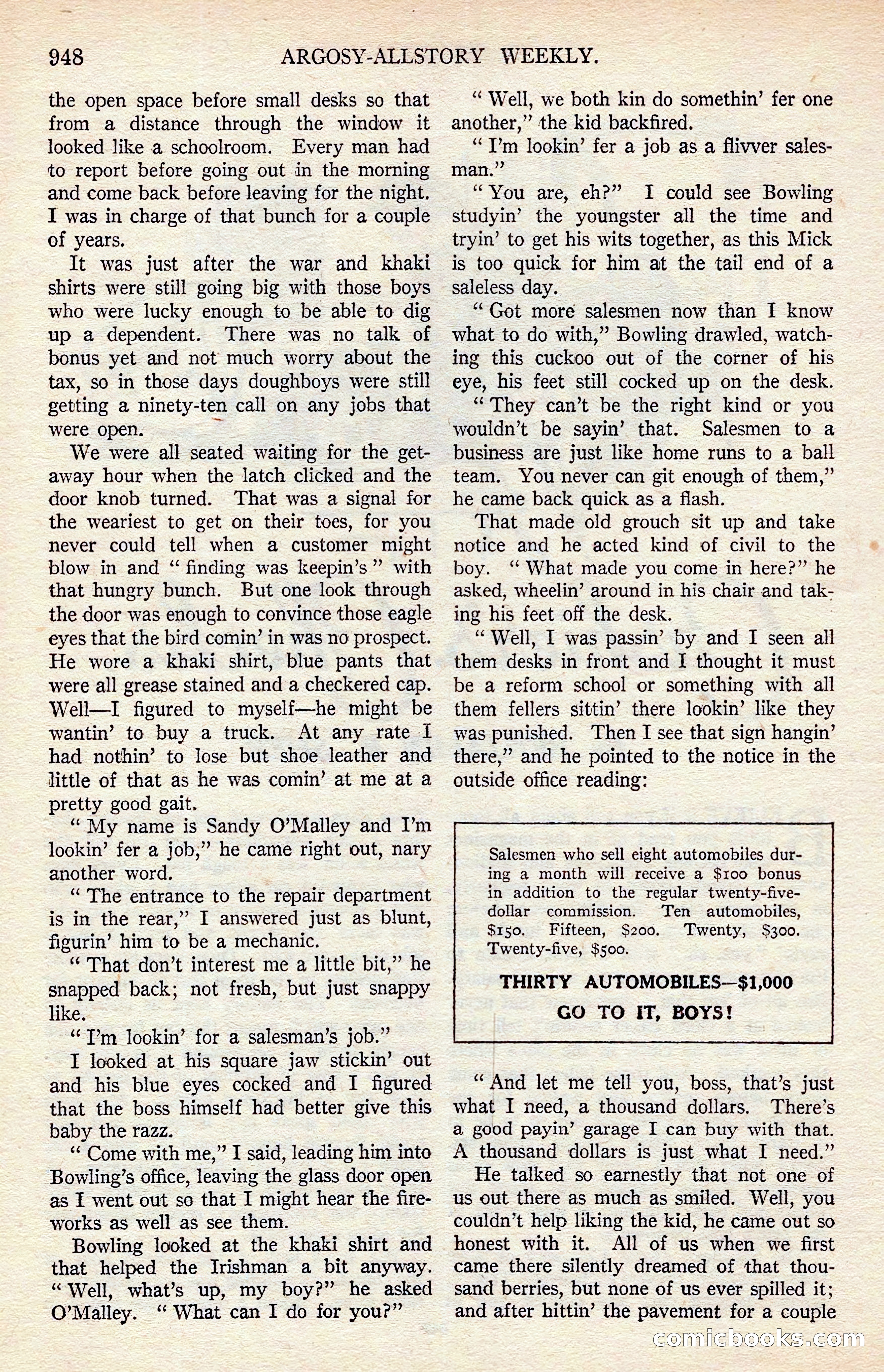Argosy All-Story Weekly — page 158 of 176
