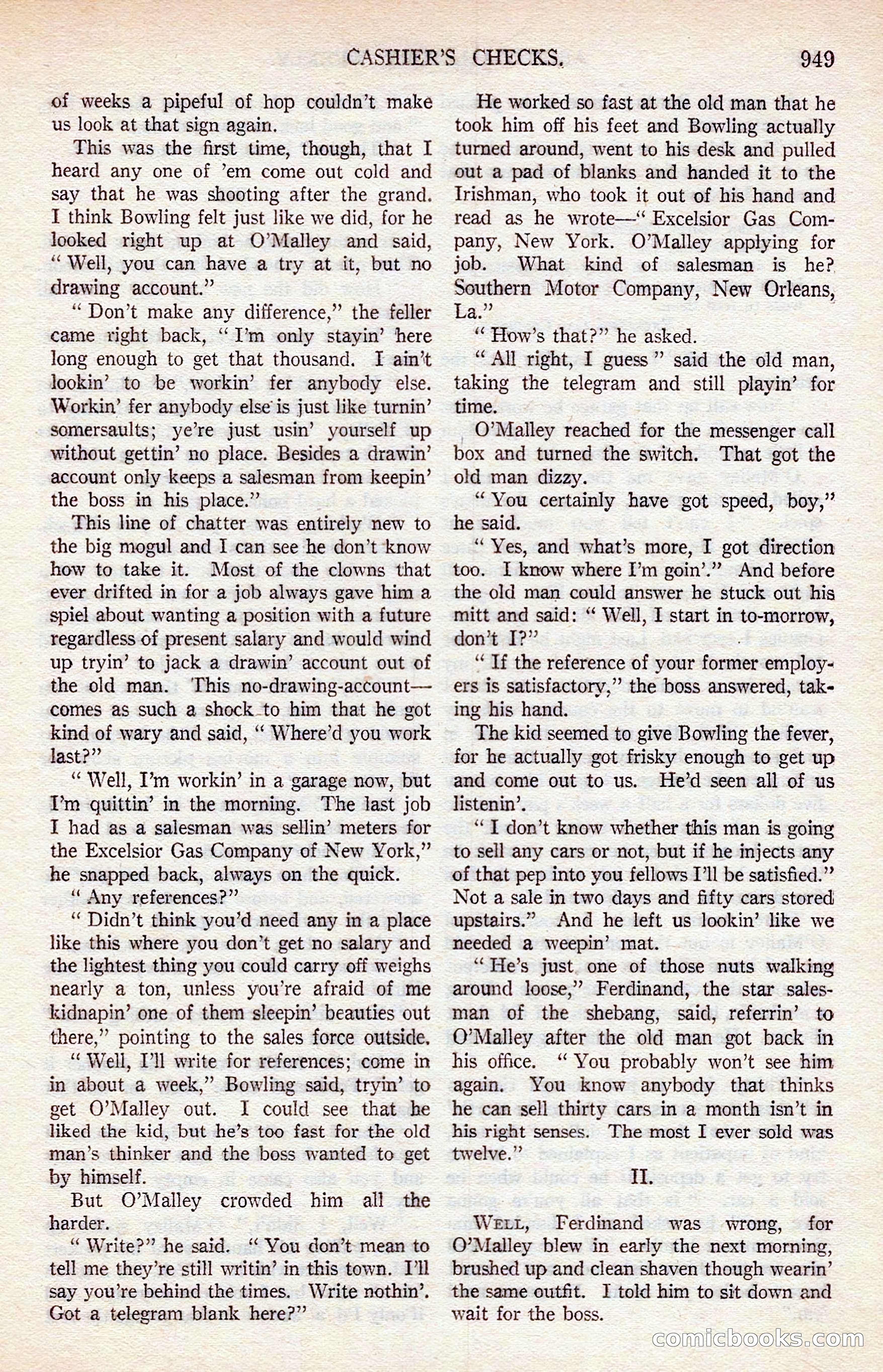 Argosy All-Story Weekly — page 159 of 176