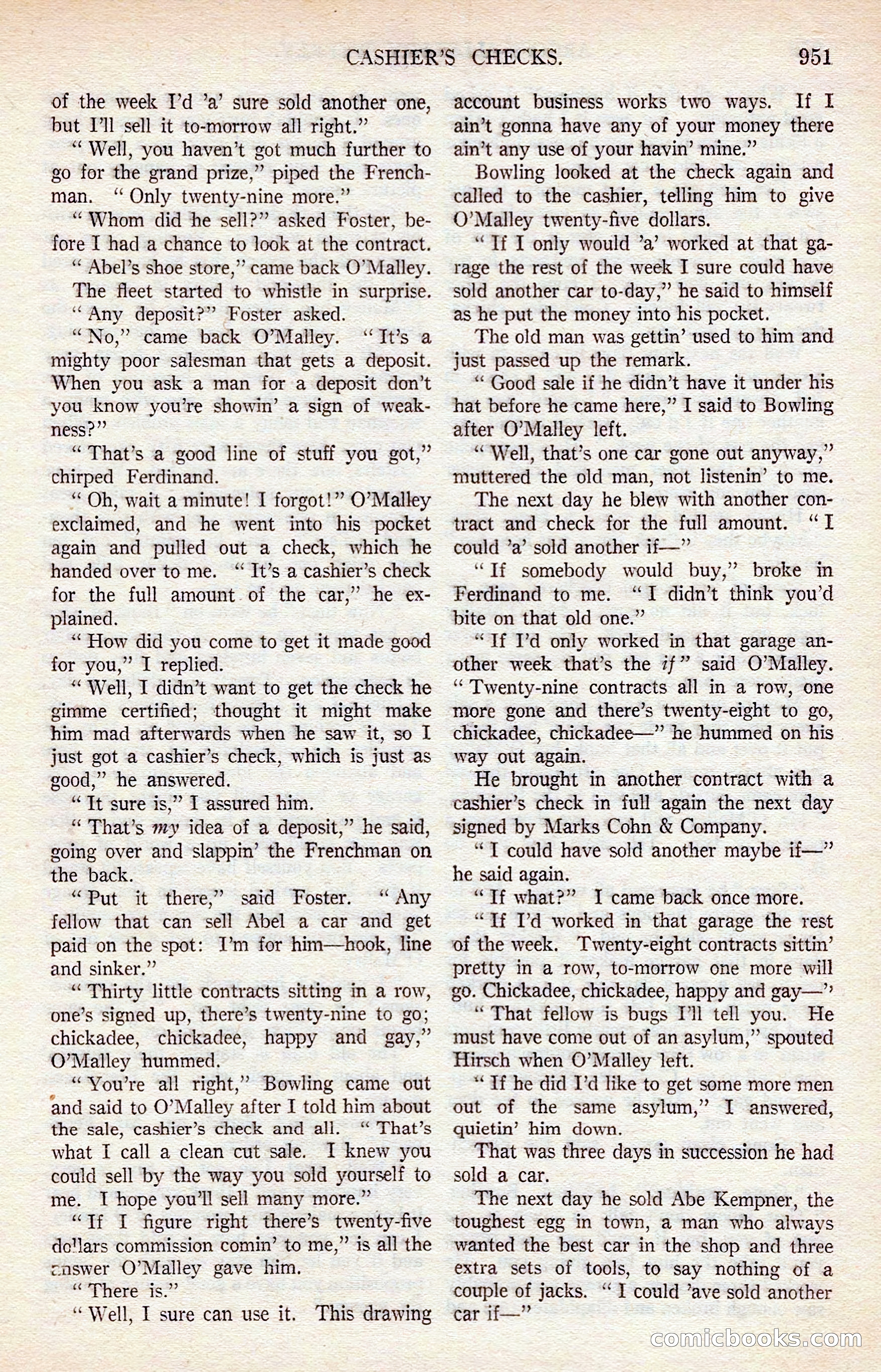 Argosy All-Story Weekly — page 161 of 176