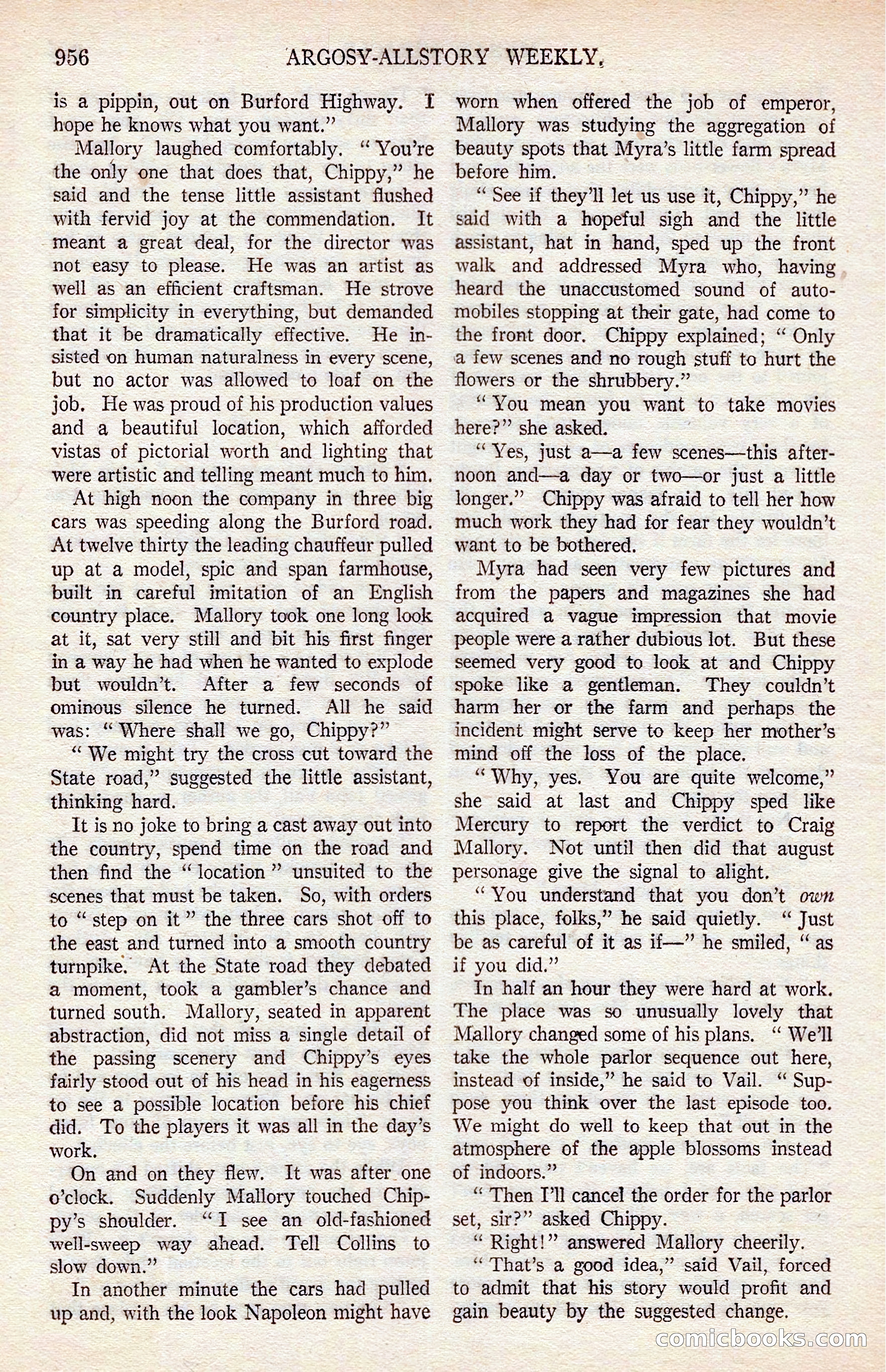 Argosy All-Story Weekly — page 166 of 176