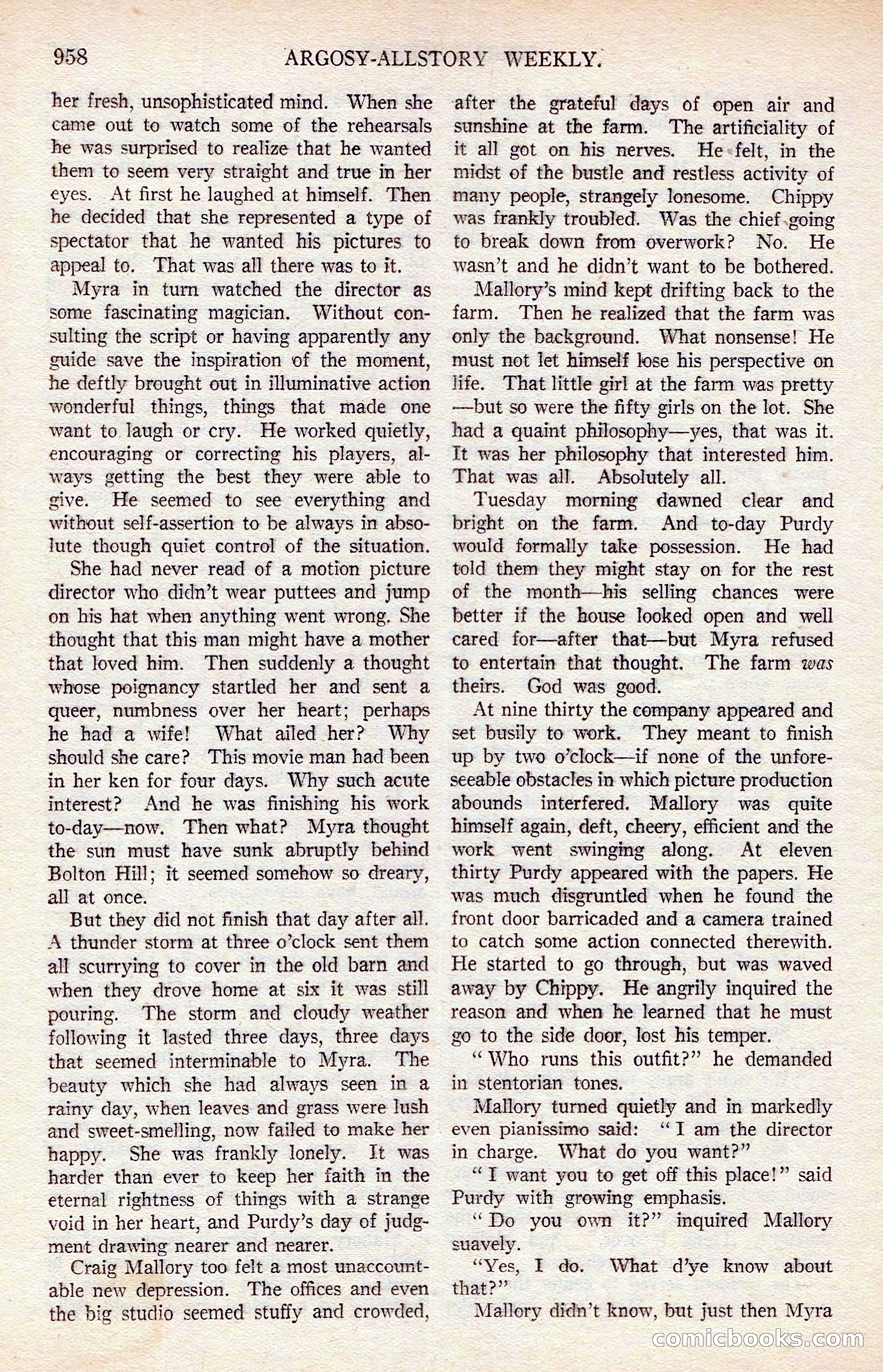 Argosy All-Story Weekly — page 168 of 176