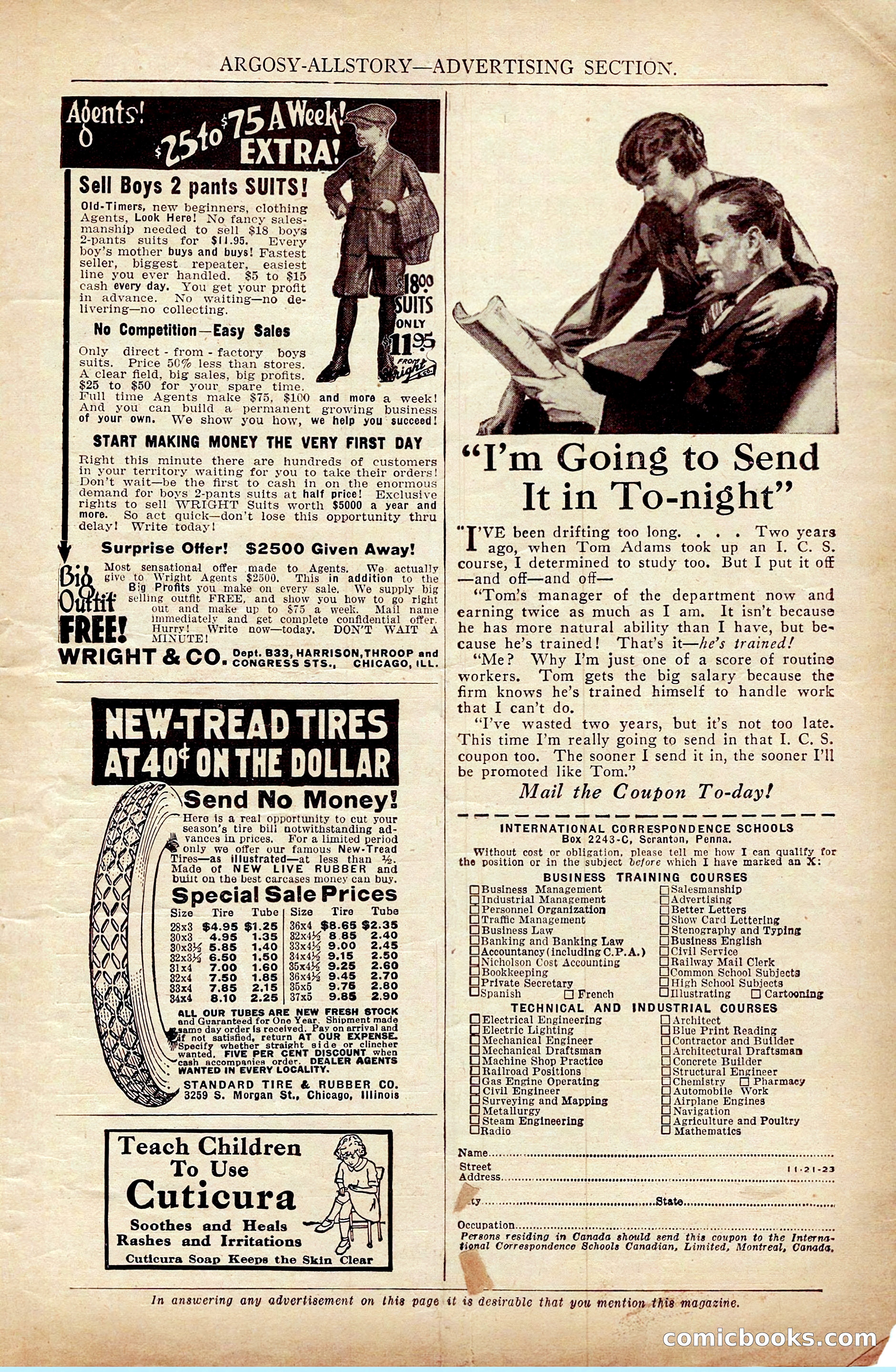 Argosy All-Story Weekly, April 19, 1924 — page 5 of 172