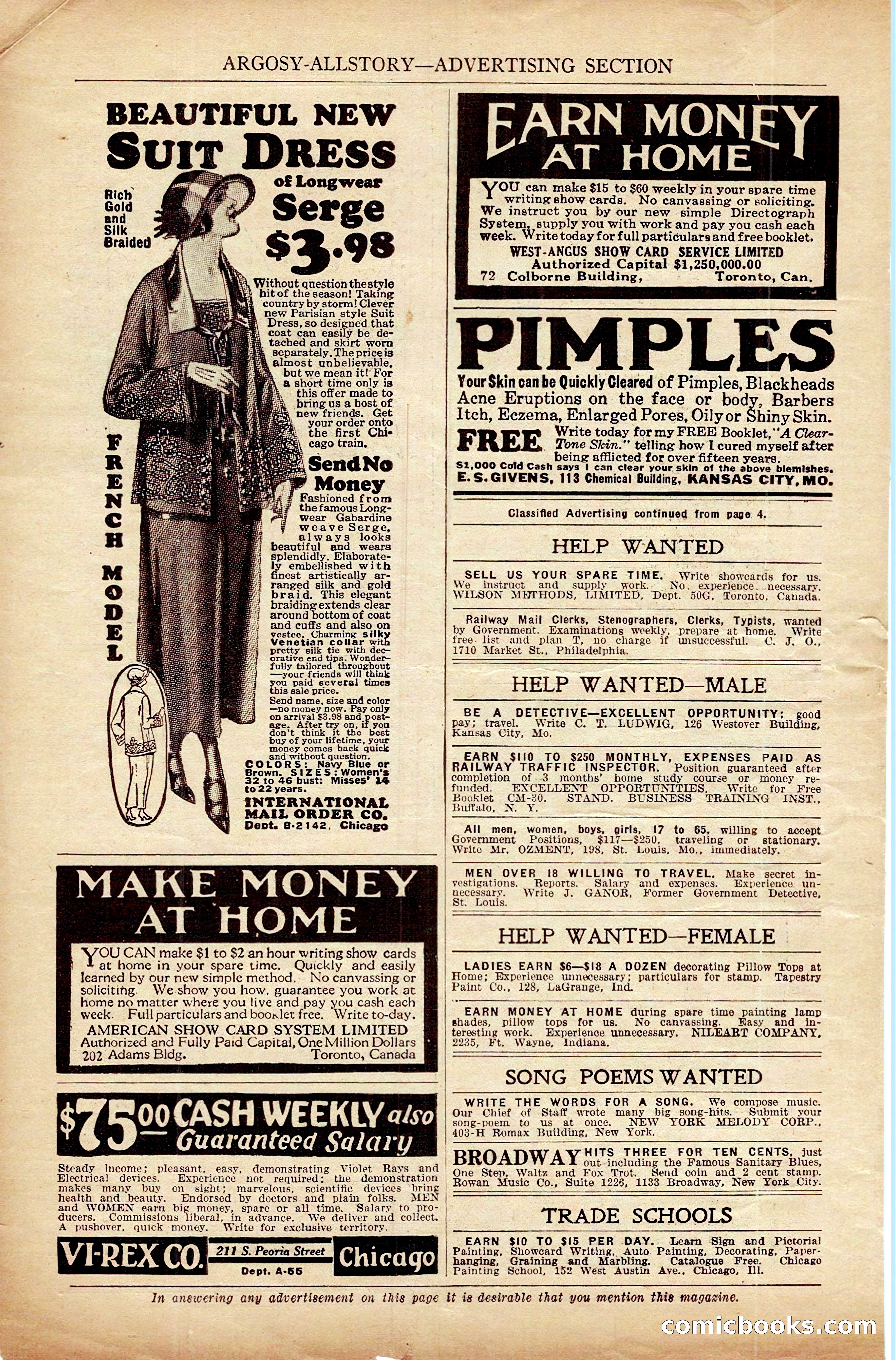 Argosy All-Story Weekly, April 19, 1924 — page 6 of 172