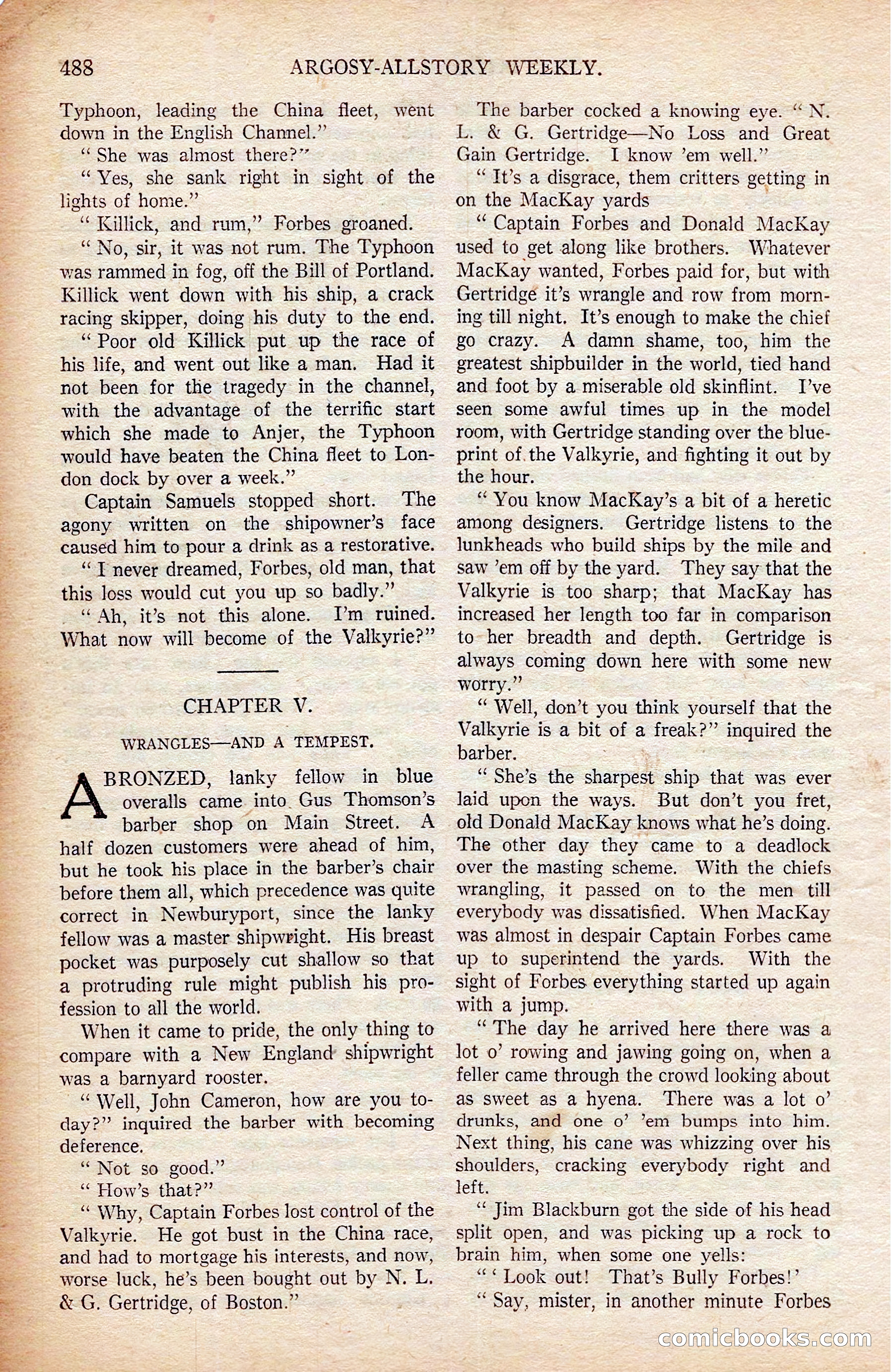 Argosy All-Story Weekly, April 19, 1924 — page 18 of 172