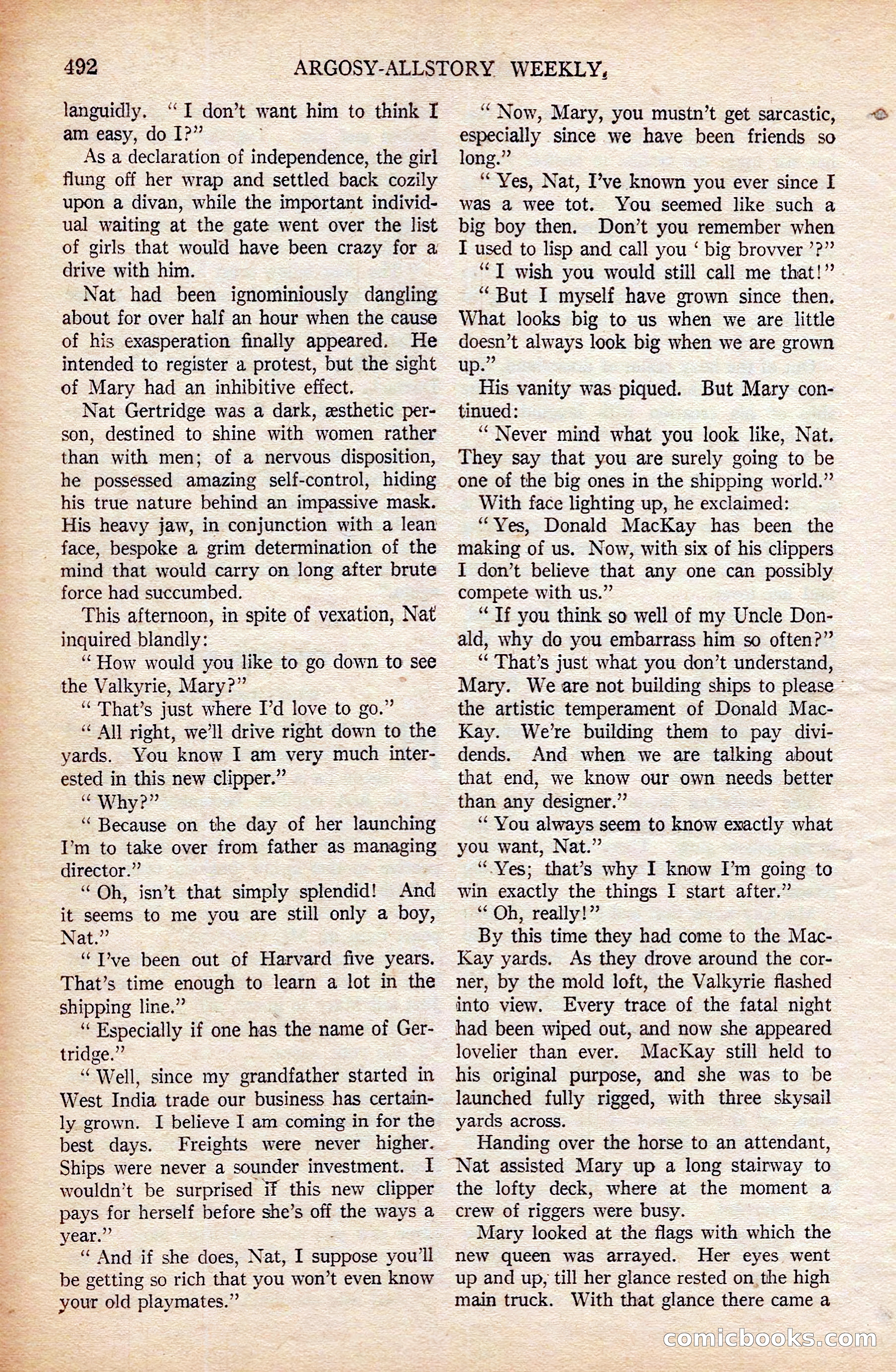 Argosy All-Story Weekly, April 19, 1924 — page 22 of 172
