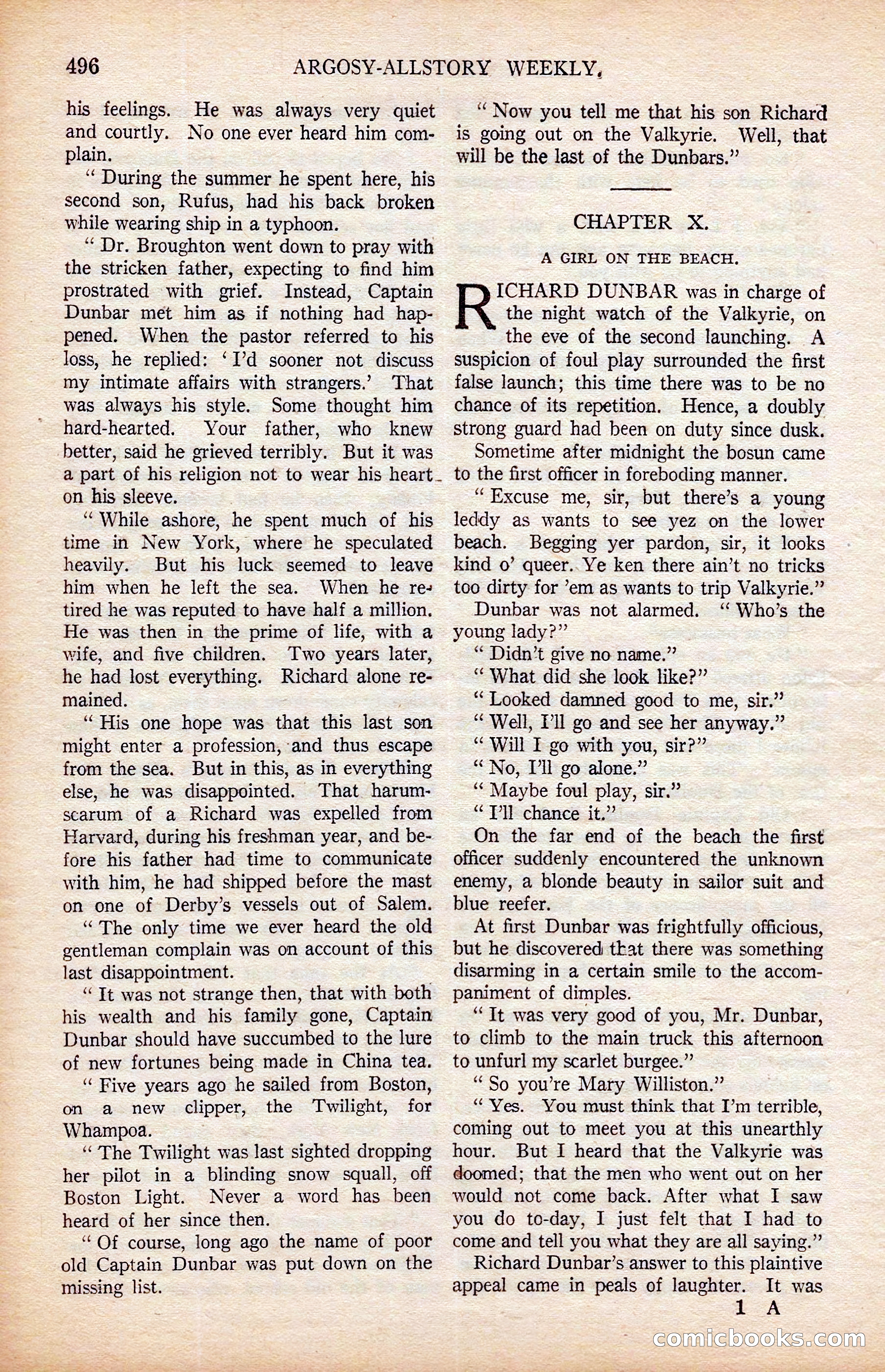 Argosy All-Story Weekly, April 19, 1924 — page 26 of 172