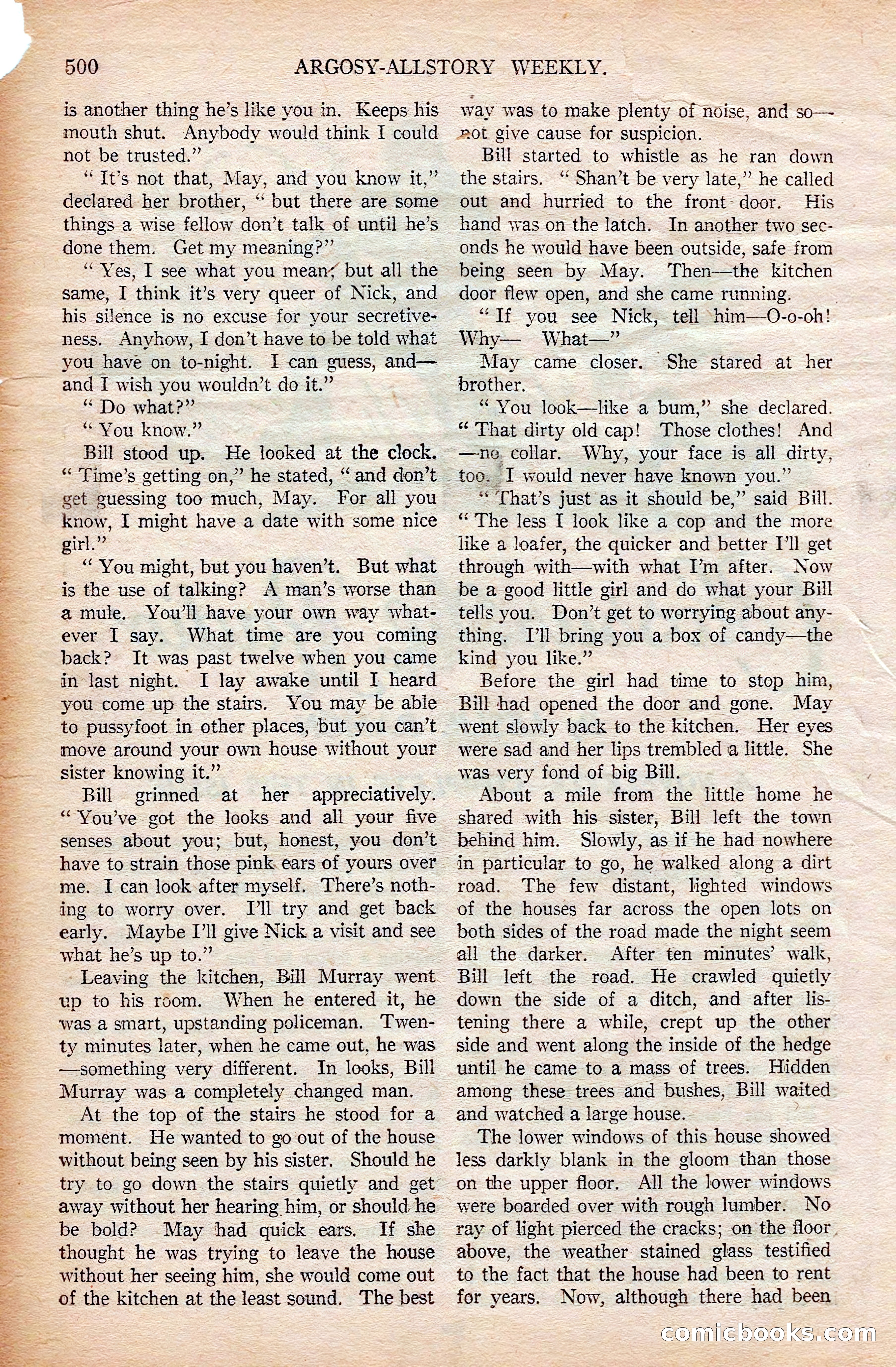 Argosy All-Story Weekly, April 19, 1924 — page 30 of 172