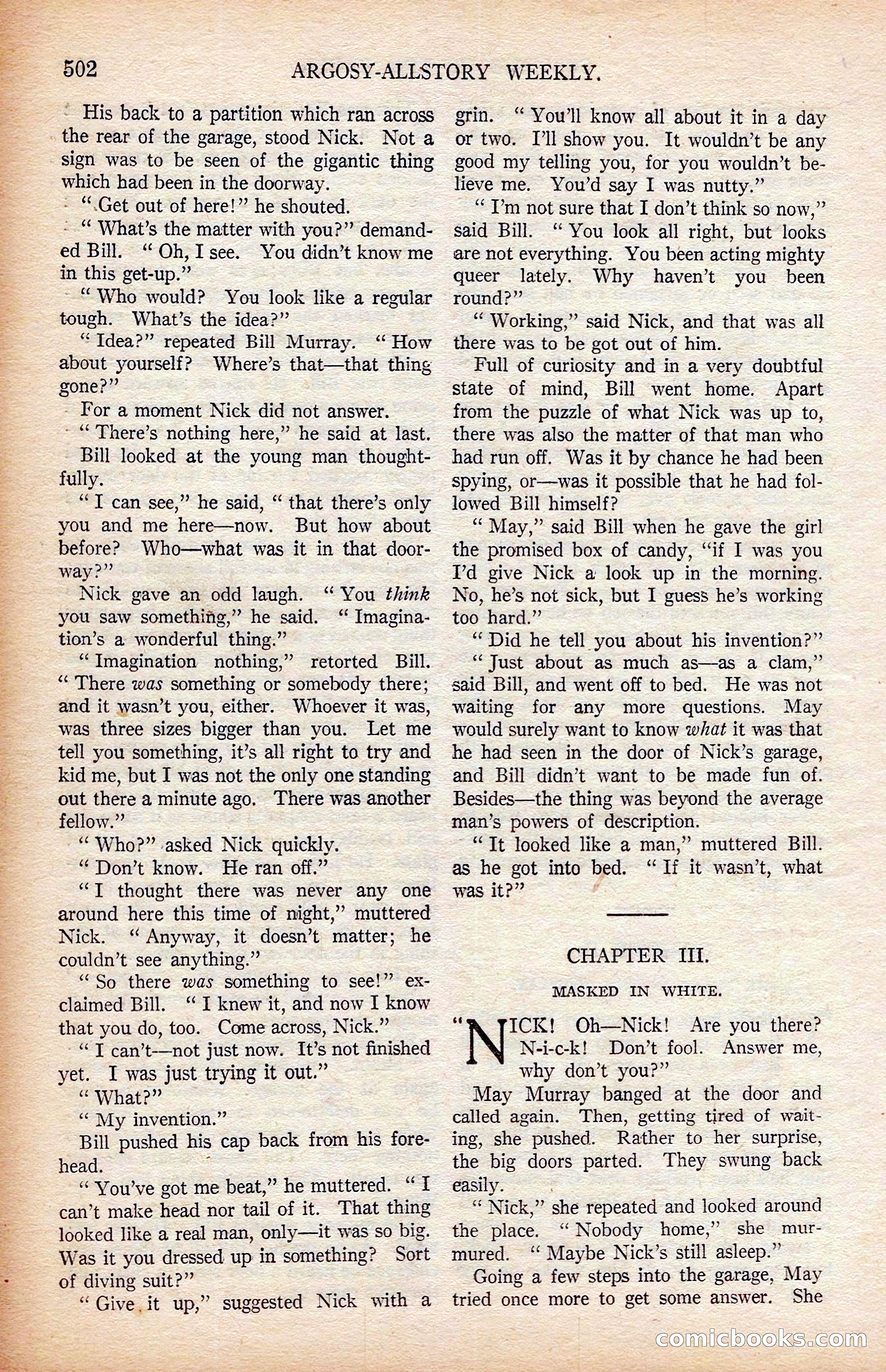 Argosy All-Story Weekly, April 19, 1924 — page 32 of 172