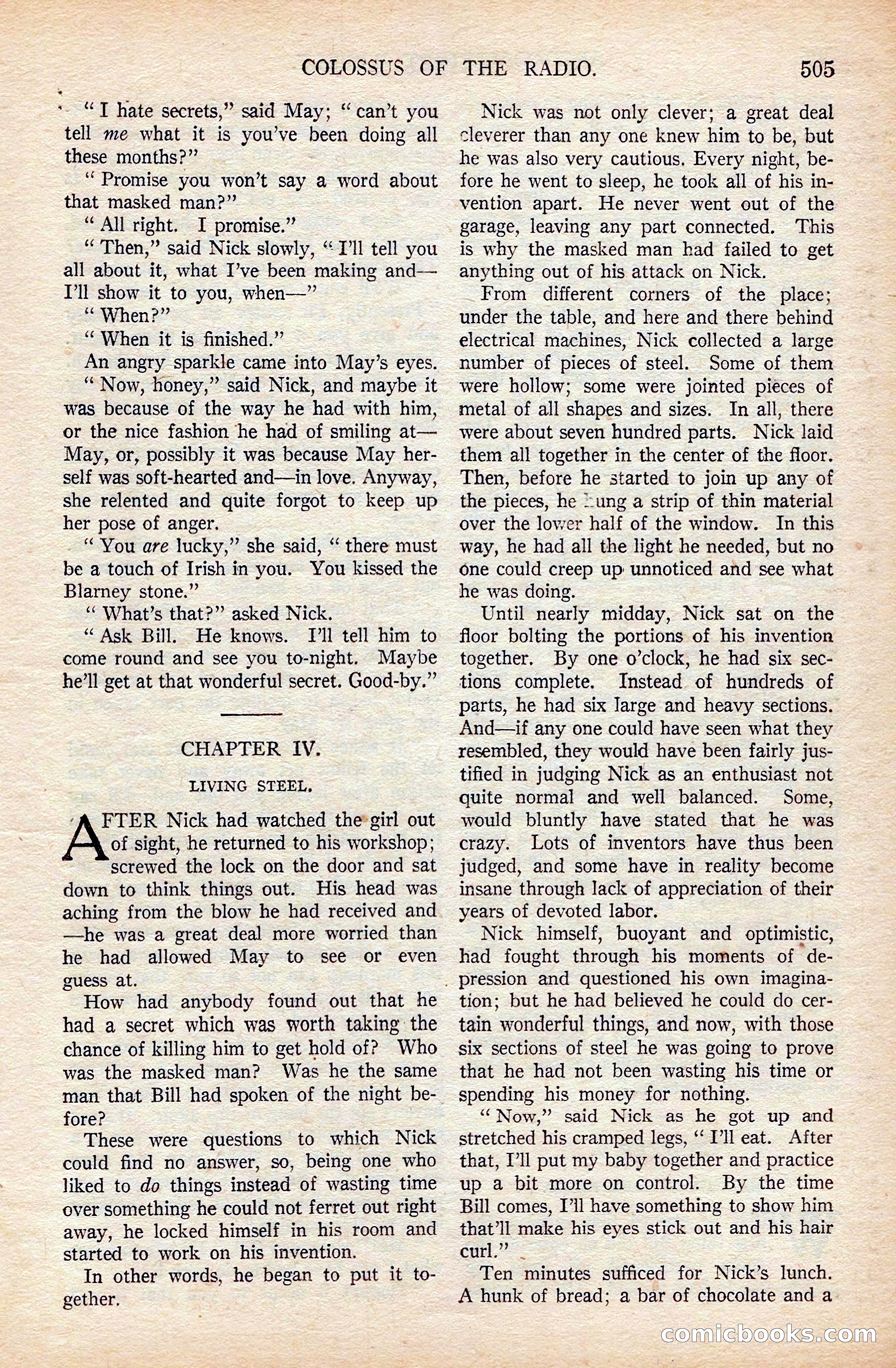 Argosy All-Story Weekly, April 19, 1924 — page 35 of 172