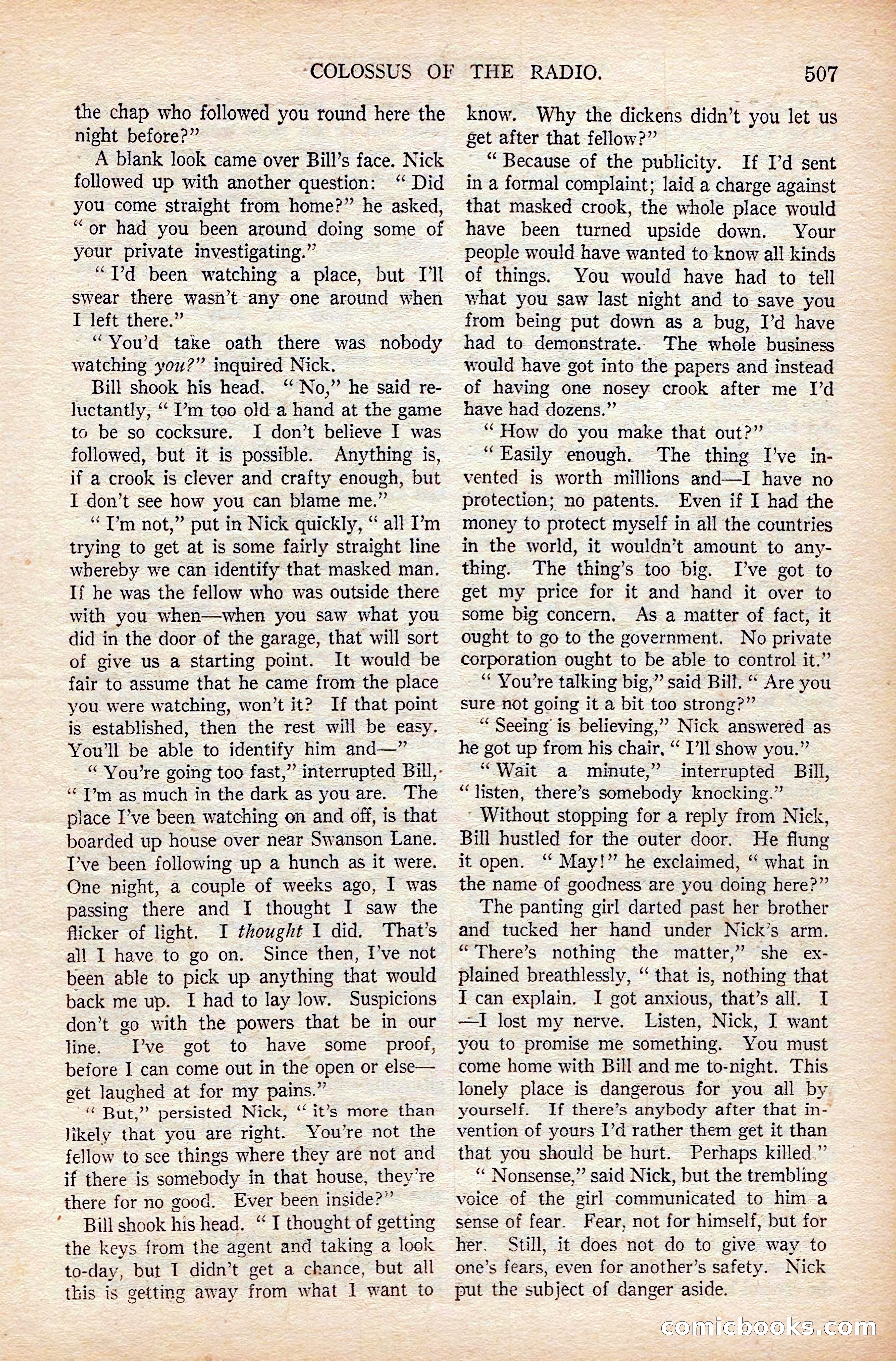 Argosy All-Story Weekly, April 19, 1924 — page 37 of 172