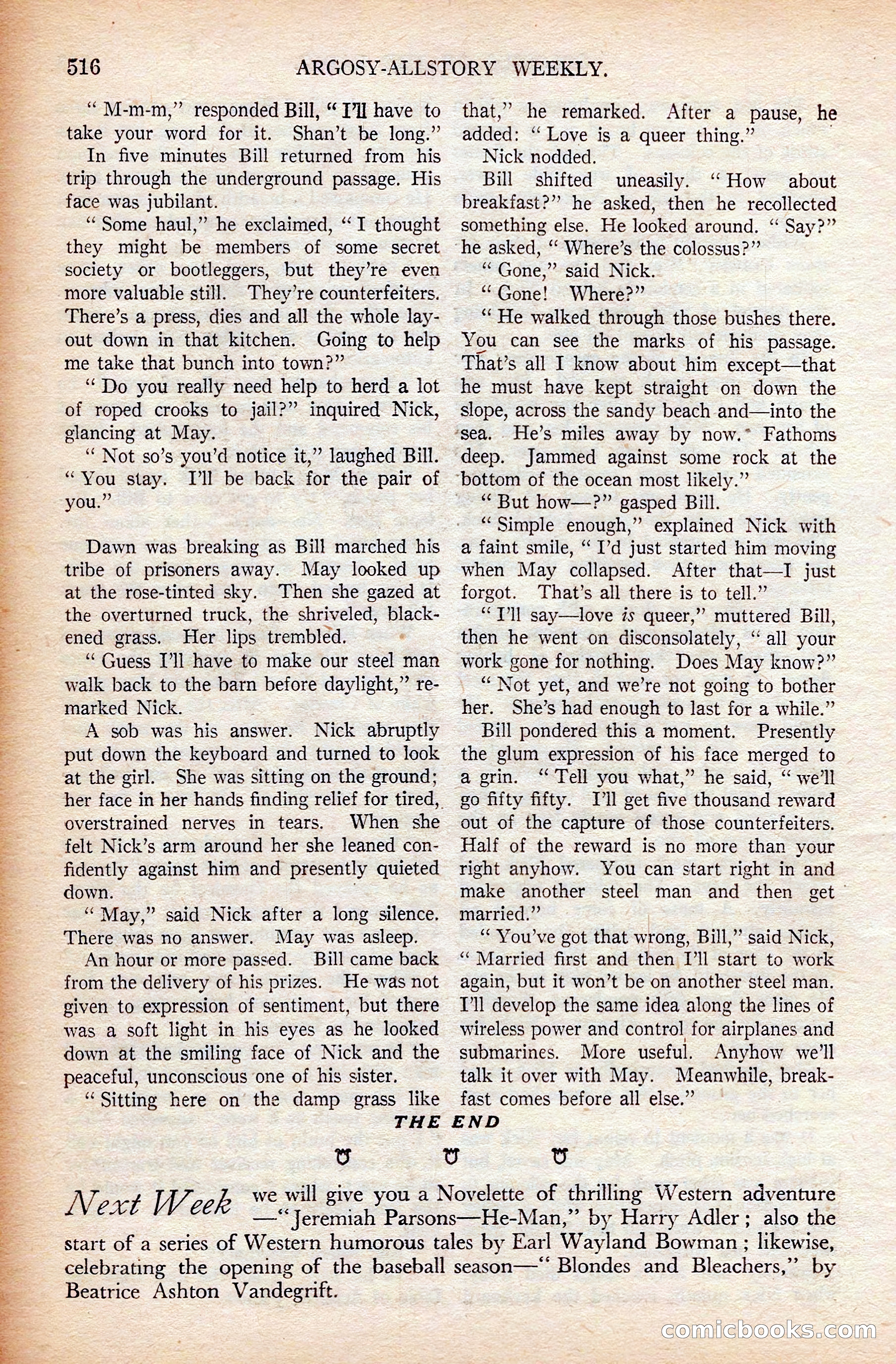 Argosy All-Story Weekly, April 19, 1924 — page 46 of 172