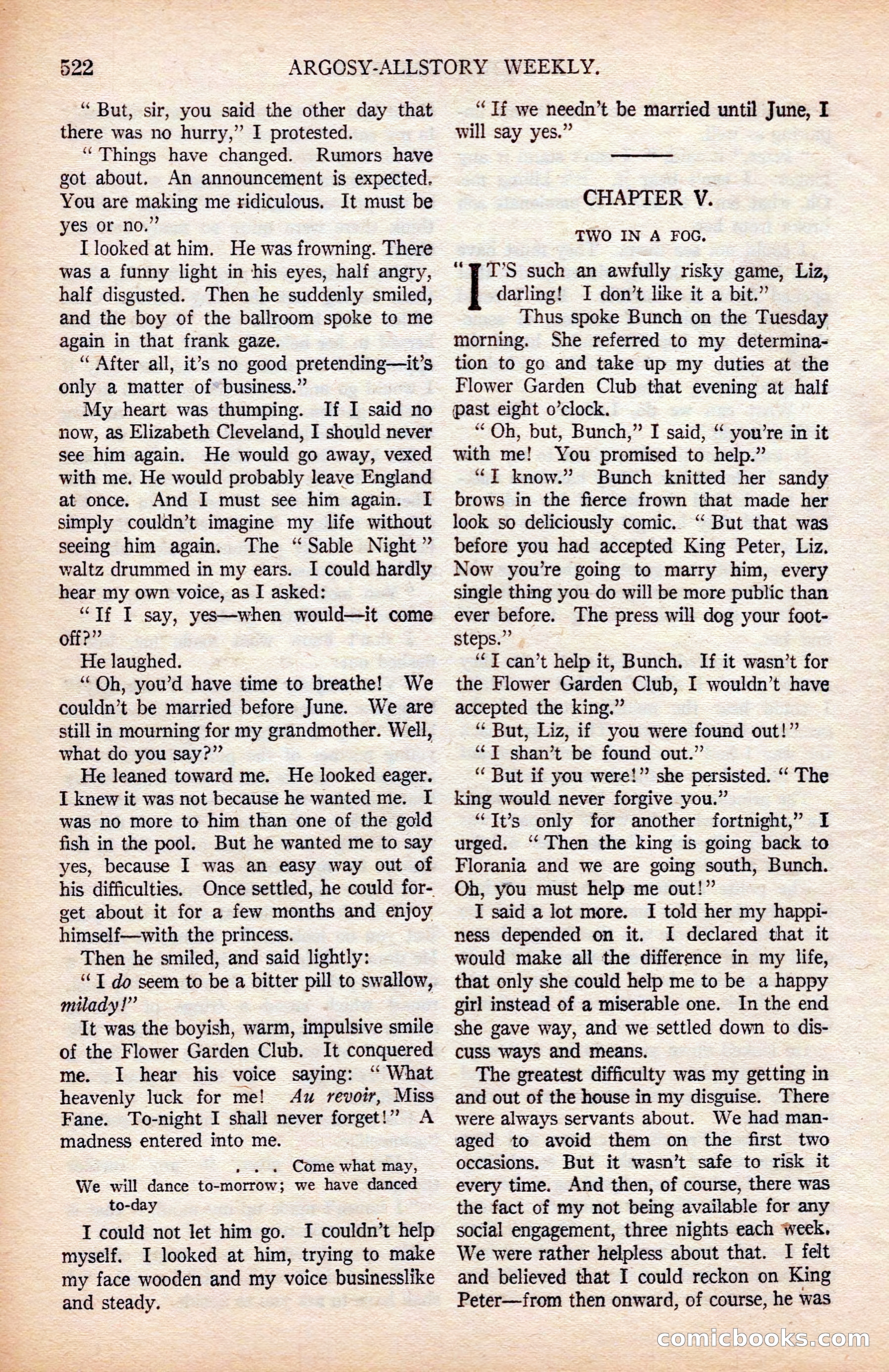Argosy All-Story Weekly, April 19, 1924 — page 52 of 172