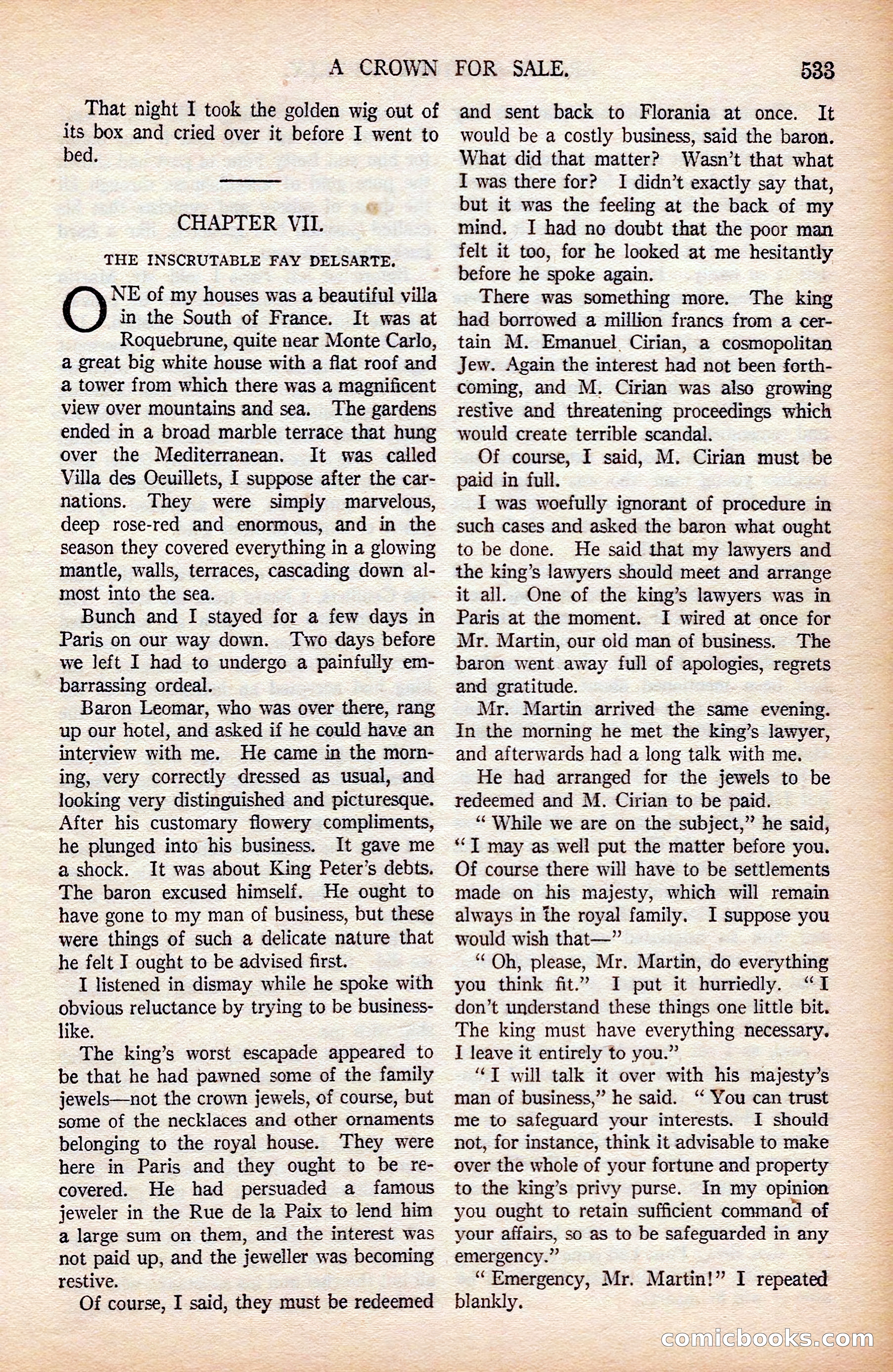 Argosy All-Story Weekly, April 19, 1924 — page 63 of 172