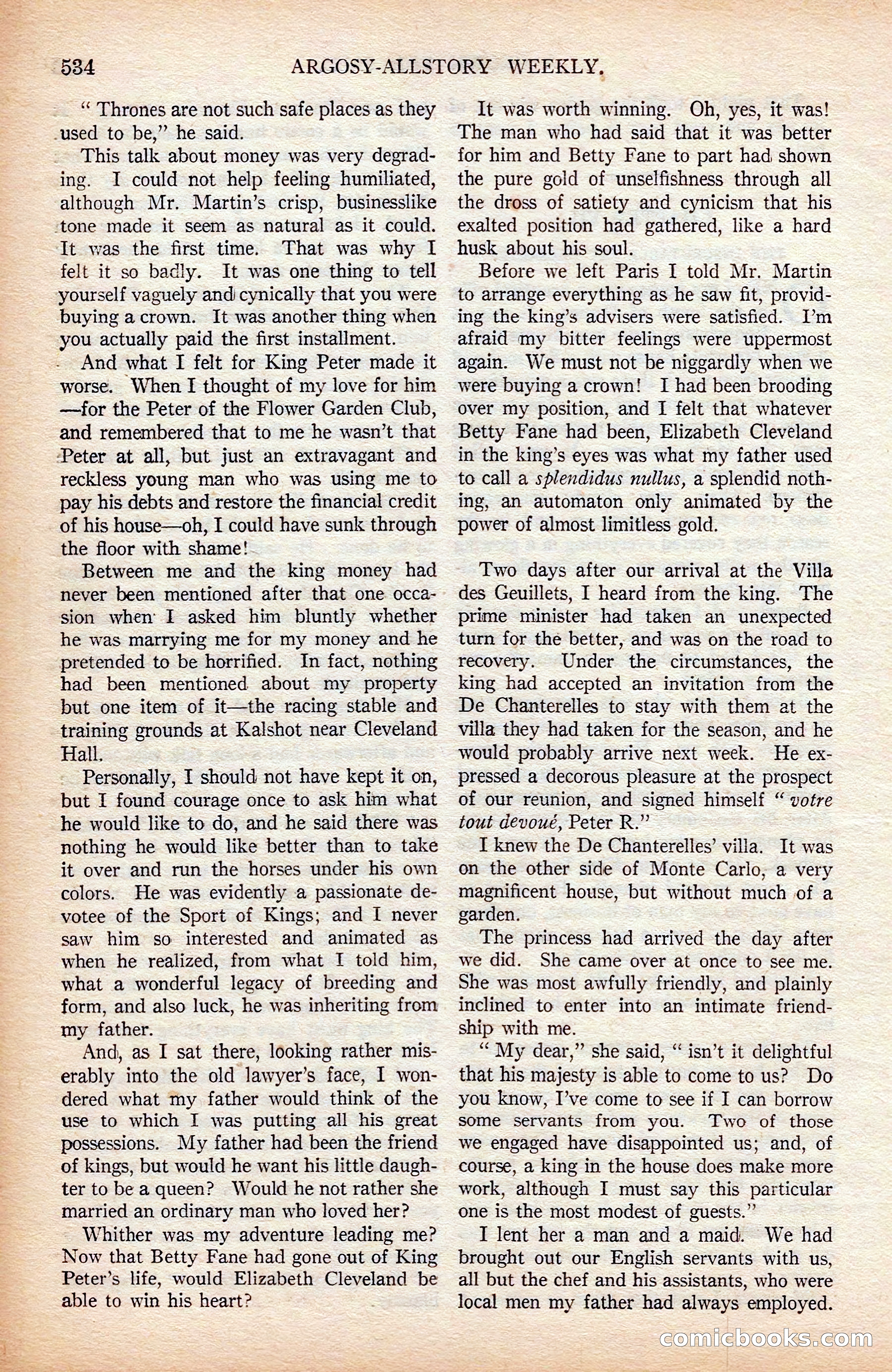 Argosy All-Story Weekly, April 19, 1924 — page 64 of 172
