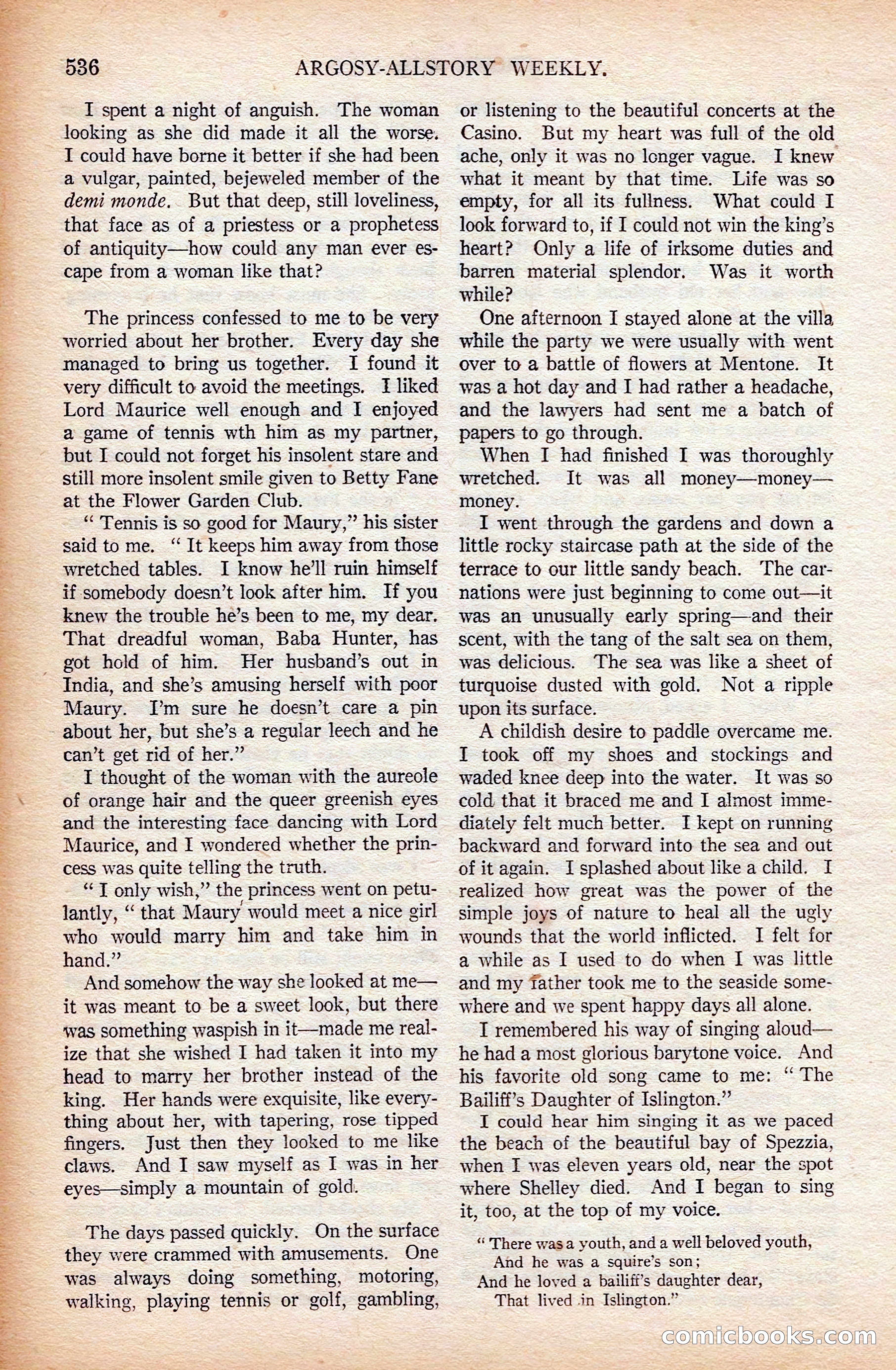 Argosy All-Story Weekly, April 19, 1924 — page 66 of 172