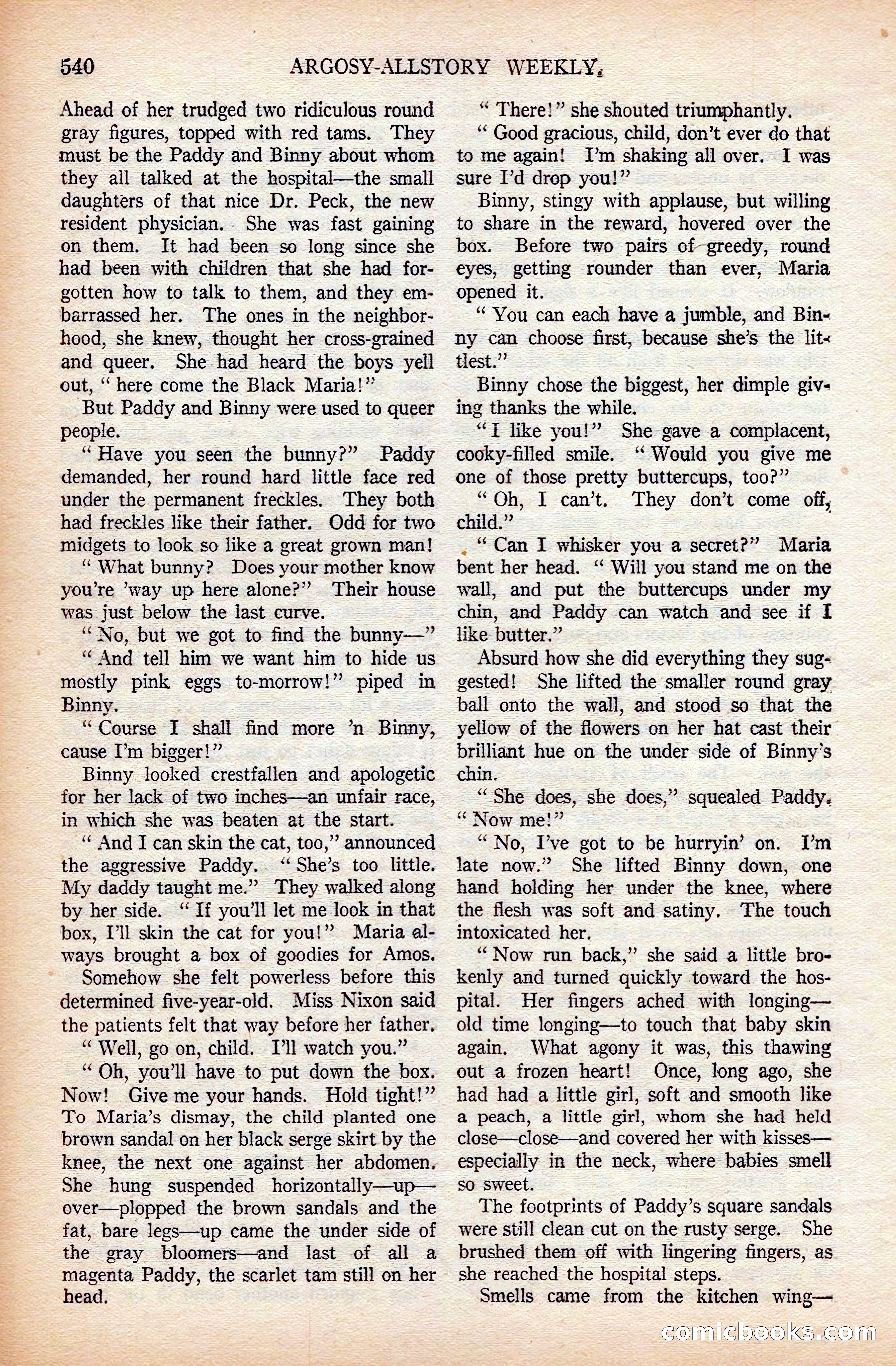 Argosy All-Story Weekly, April 19, 1924 — page 70 of 172