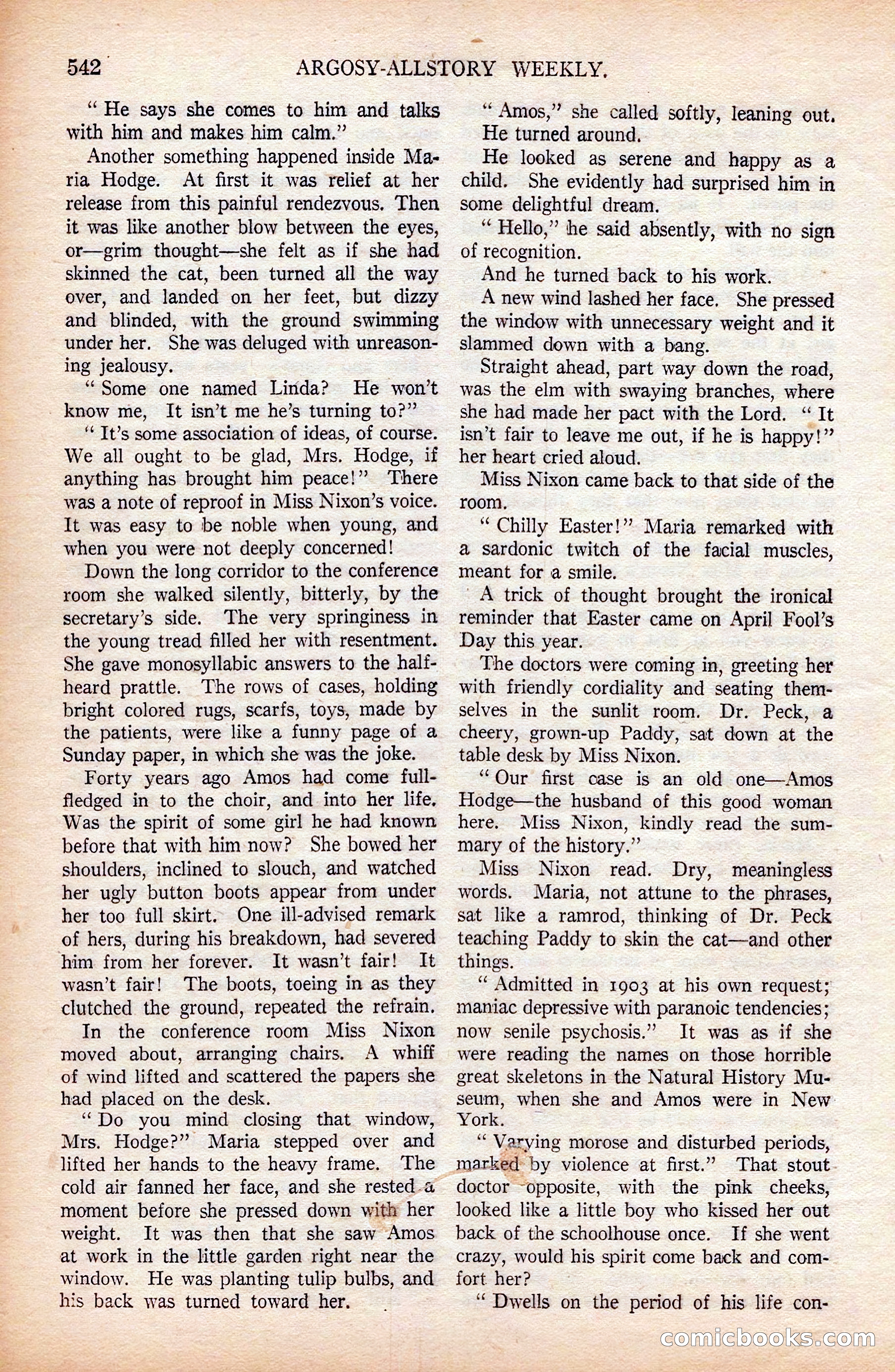 Argosy All-Story Weekly, April 19, 1924 — page 72 of 172