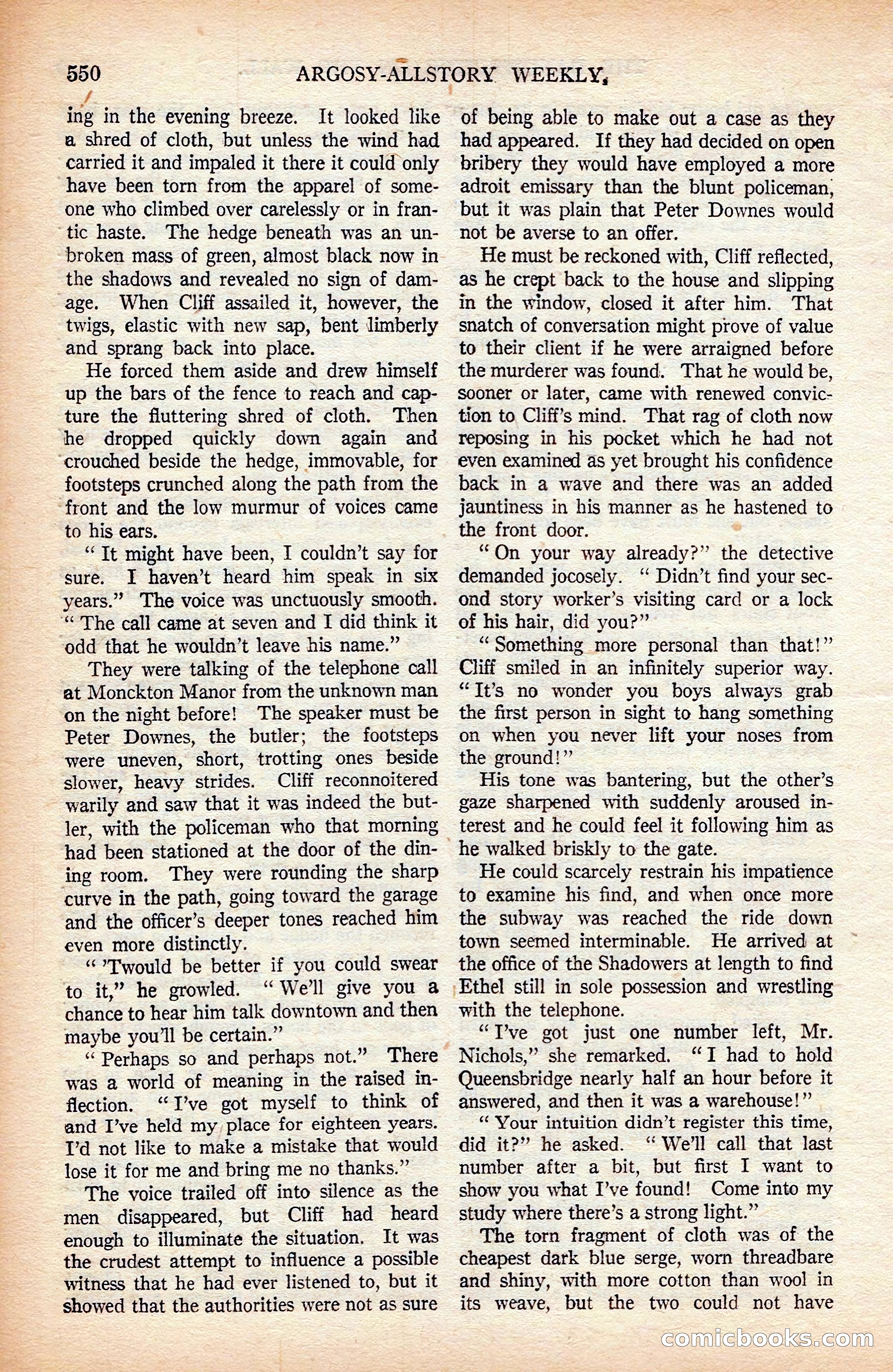 Argosy All-Story Weekly, April 19, 1924 — page 80 of 172