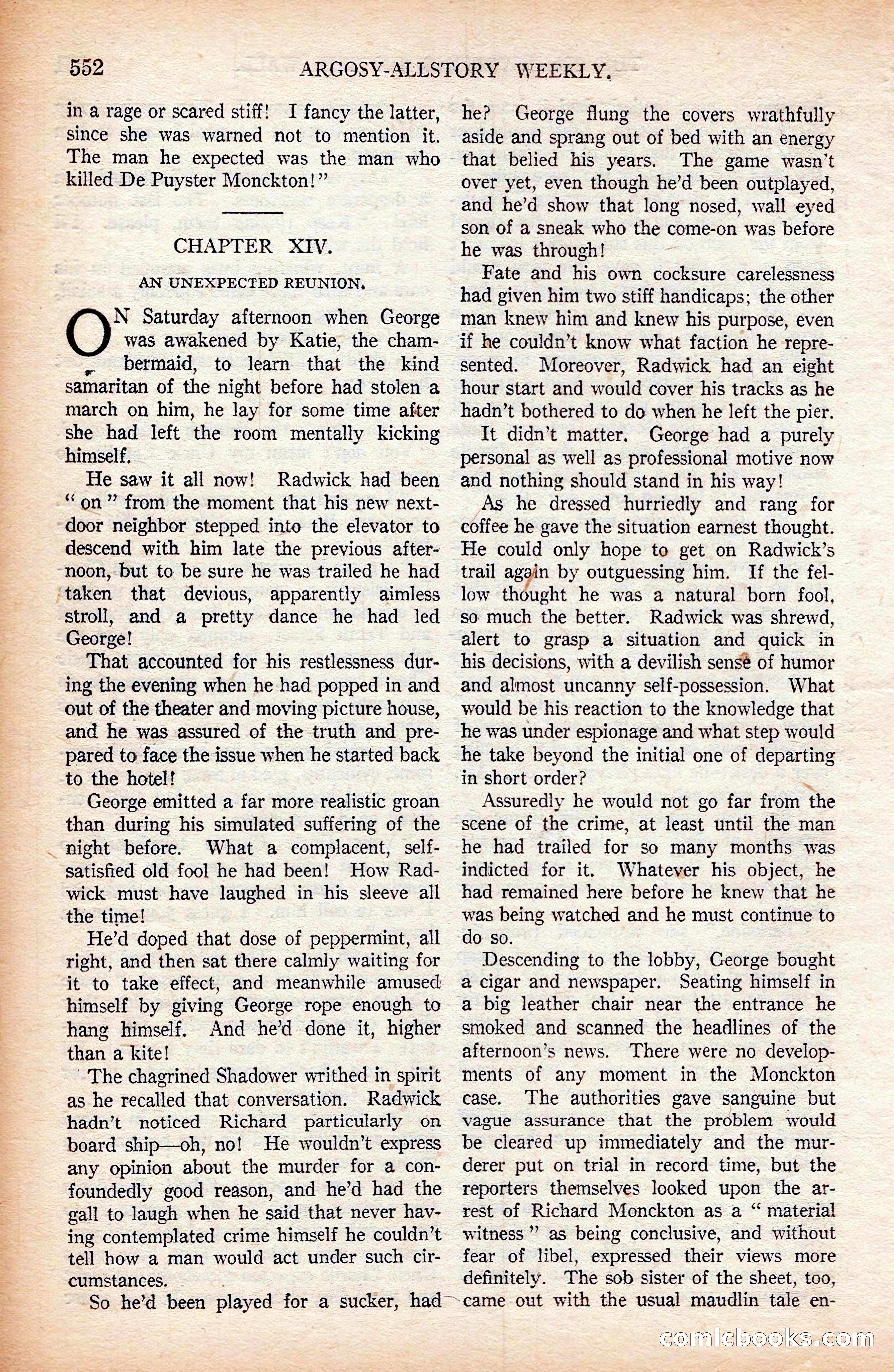 Argosy All-Story Weekly, April 19, 1924 — page 82 of 172