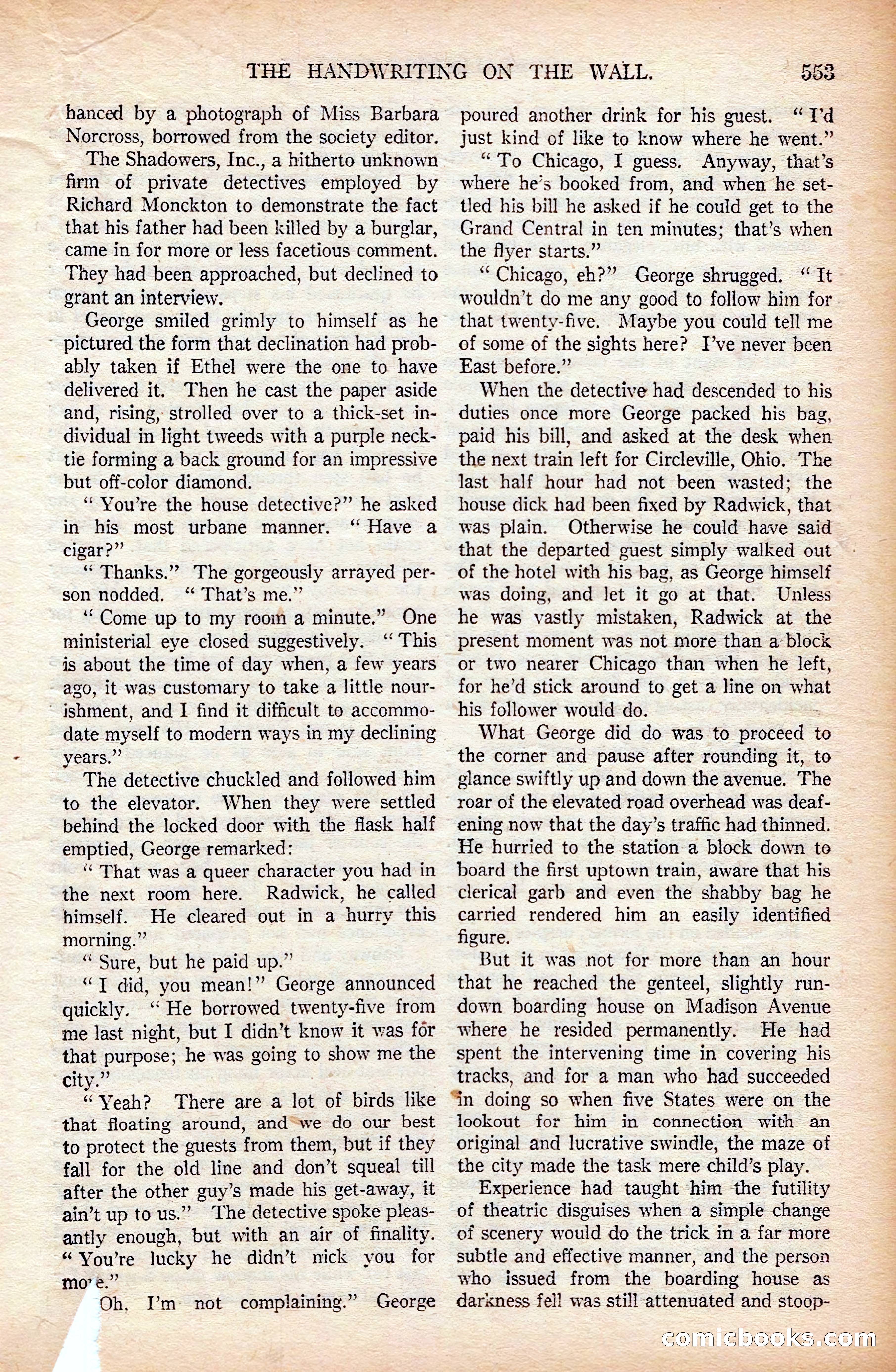 Argosy All-Story Weekly, April 19, 1924 — page 83 of 172